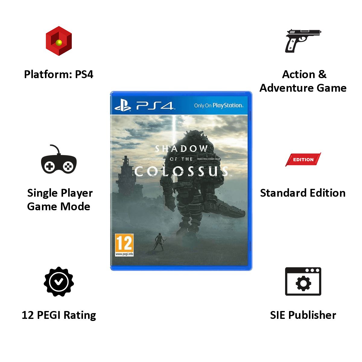 Buy PS4 Game (Shadow of the Colossus) Online Croma