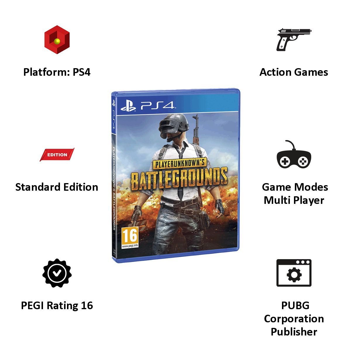 Buy Sony PUBG Playstation (CUSA-14460) Online Croma
