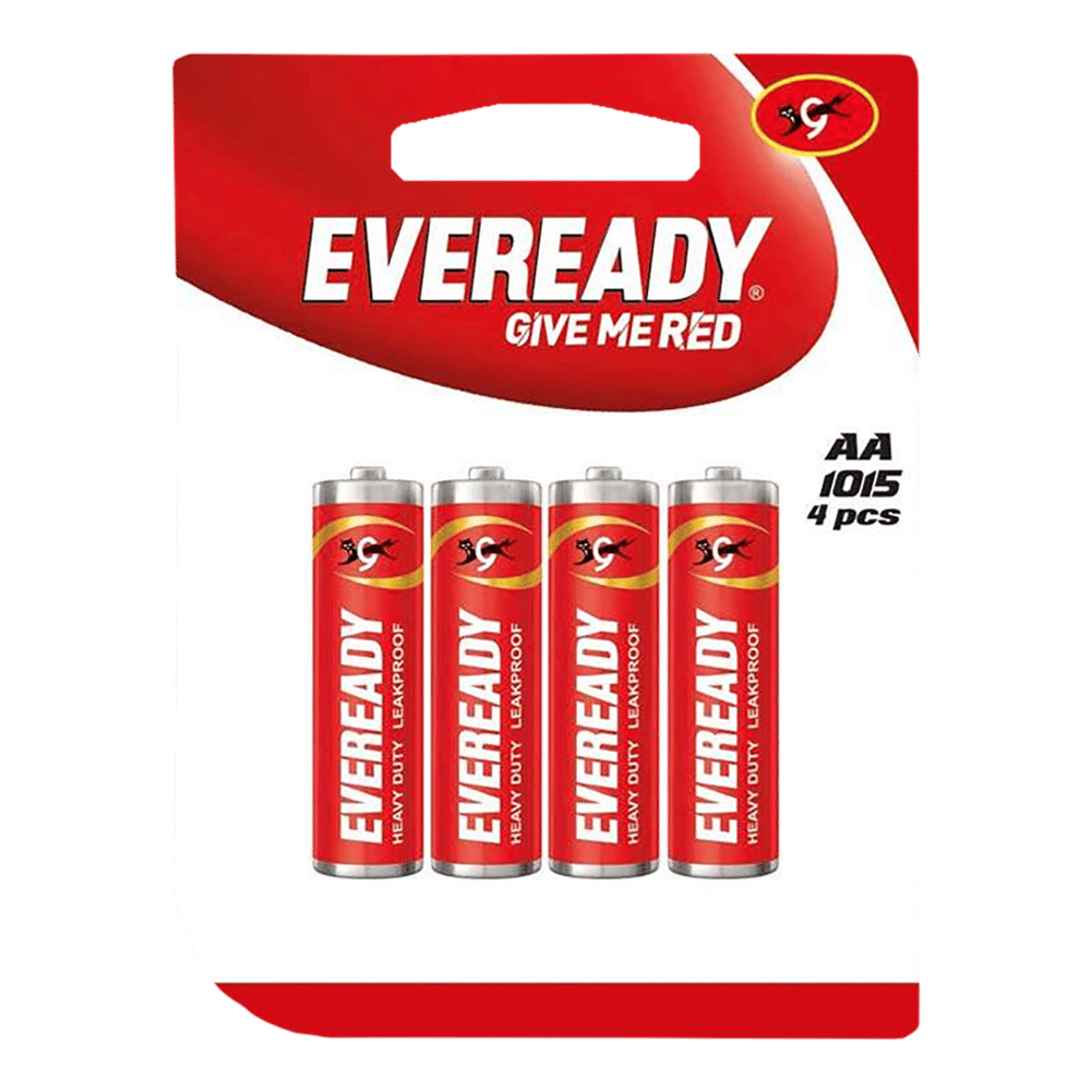 EVEREADY 1015 Carbon Zinc AA (Pack of 4)