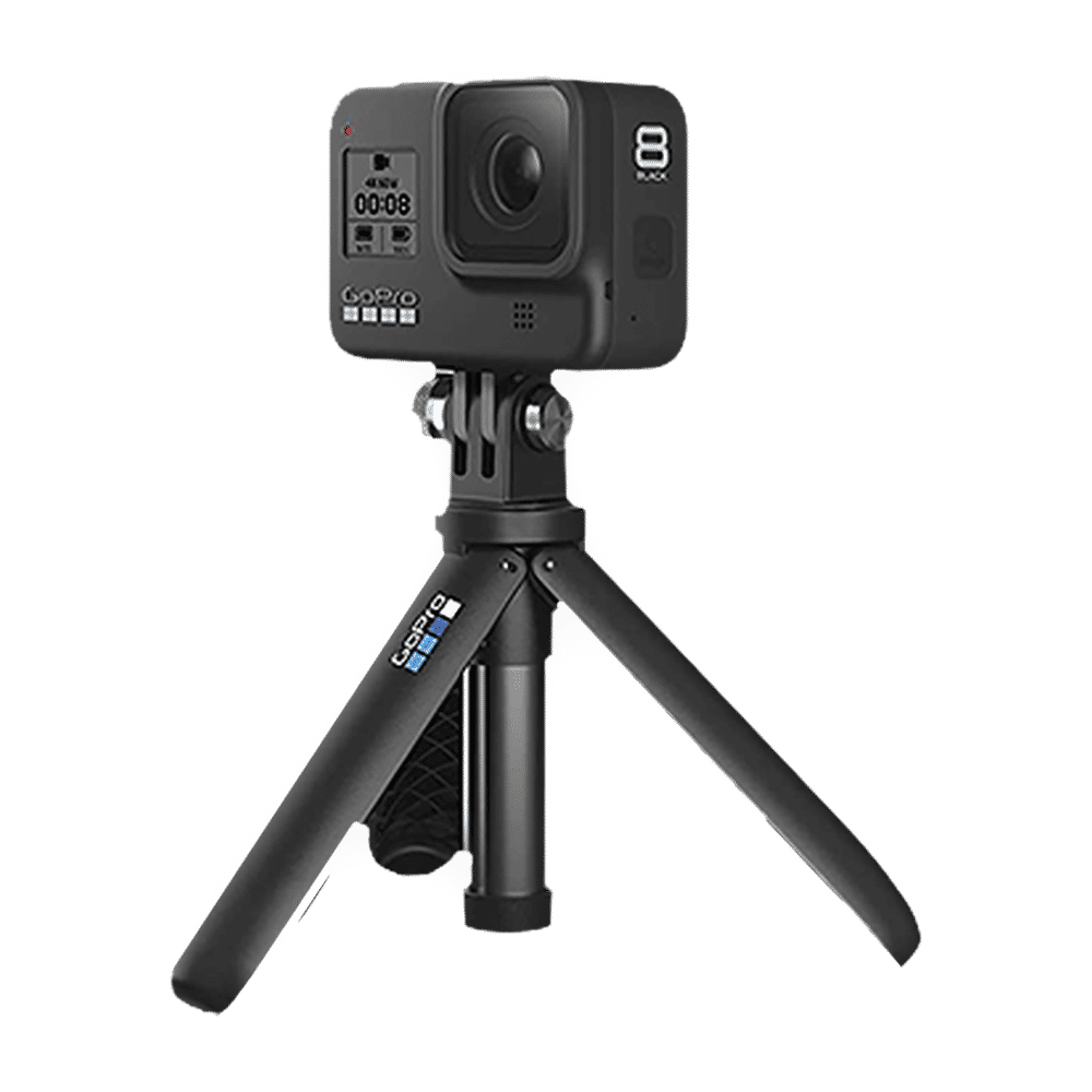 GoPro Shorty 22.7cm Adjustable Mini Tripod for Camera (2 in 1, Black)