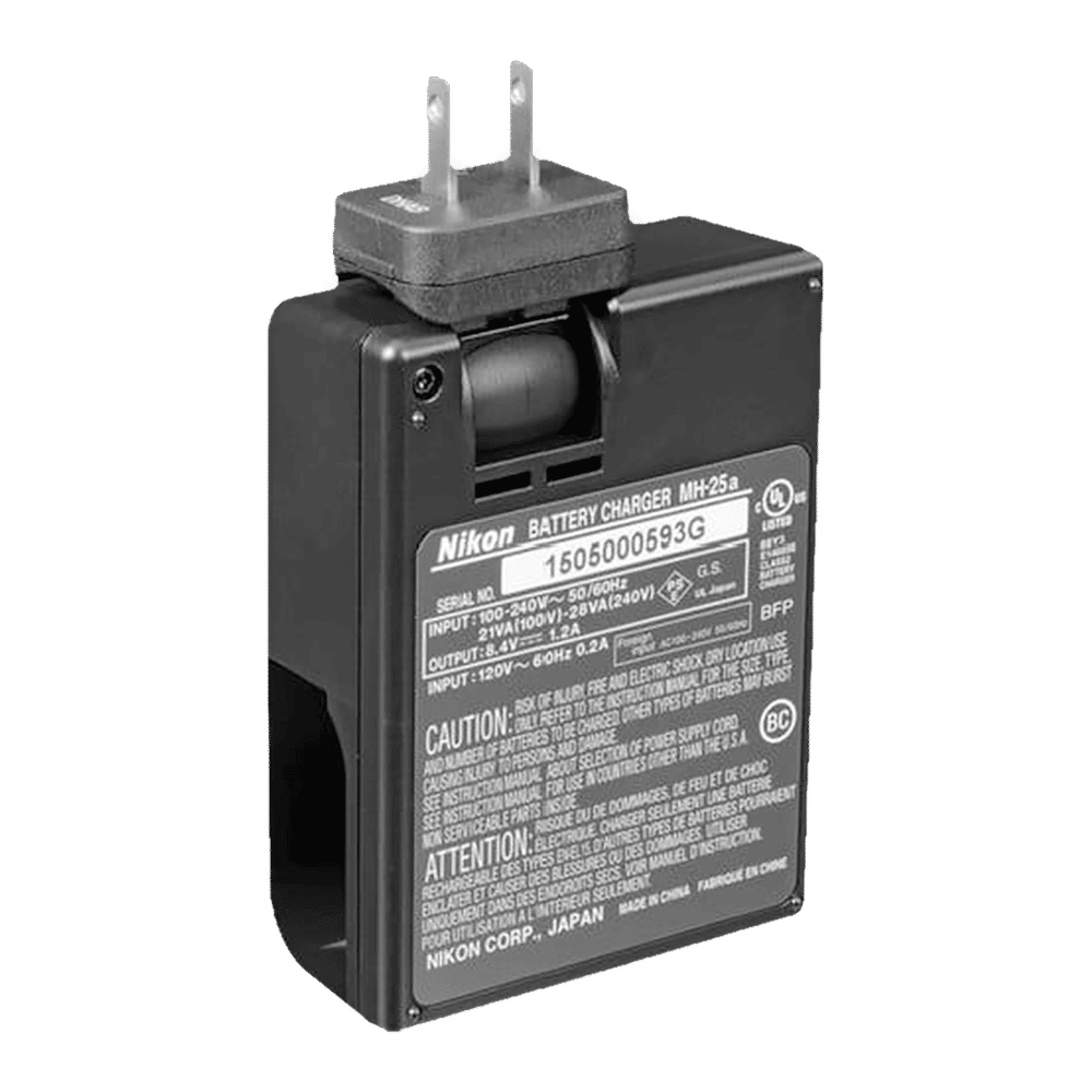 Digital Cameras Mh25a Battery Charger Nikon MH-25a Quick Charger