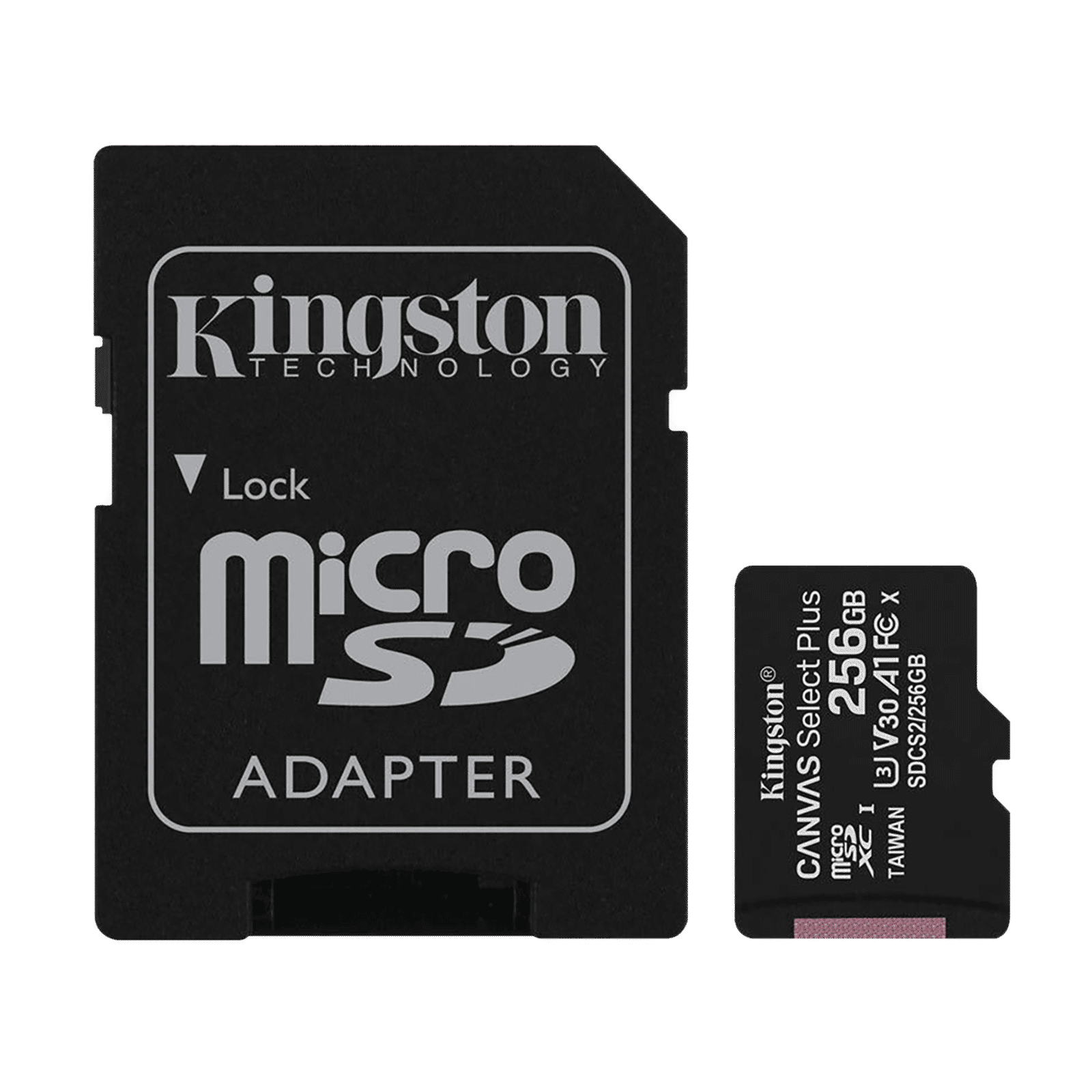 Buy Kingston Canvas Select Plus MicroSDXC 256GB Class 10 100MB/s