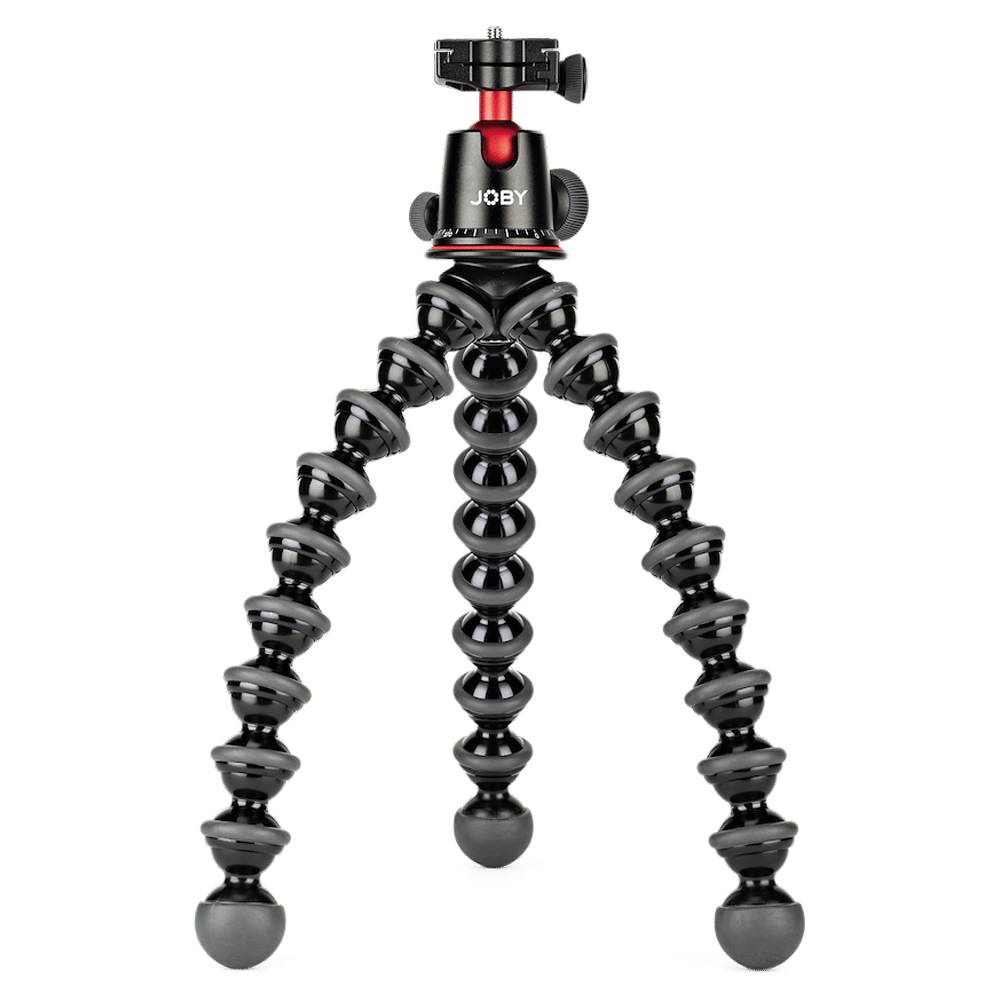 JOBY GorillaPod 38.5cm Adjustable Tripod for Camera (Flexible Legs, Black)