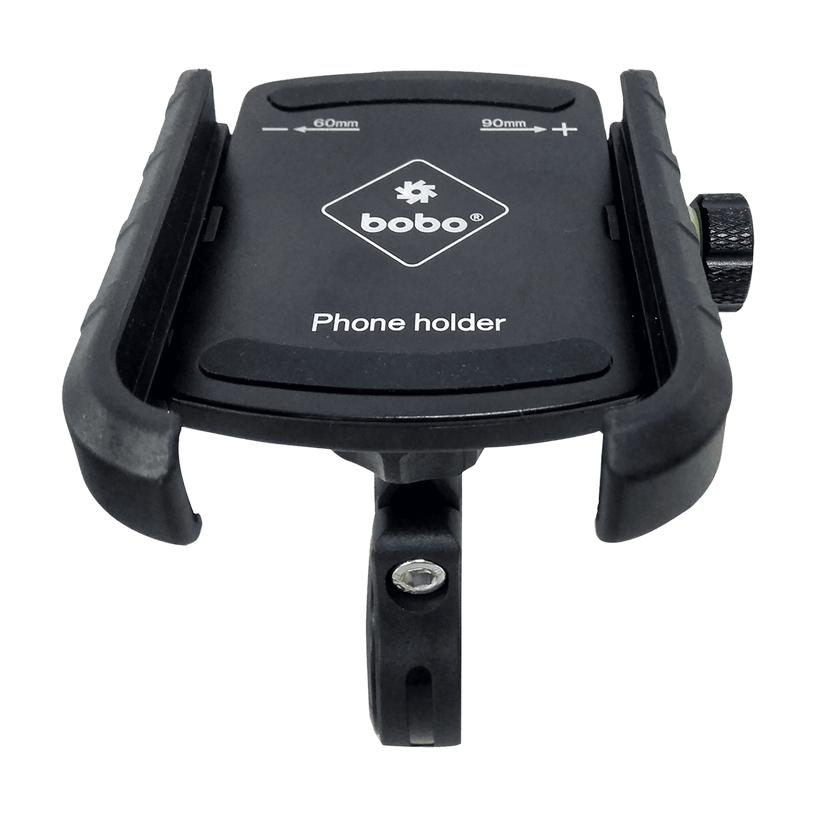 bobo BM4 Jaw Bike Mount for Mobile (360 Degree Rotation, Black)