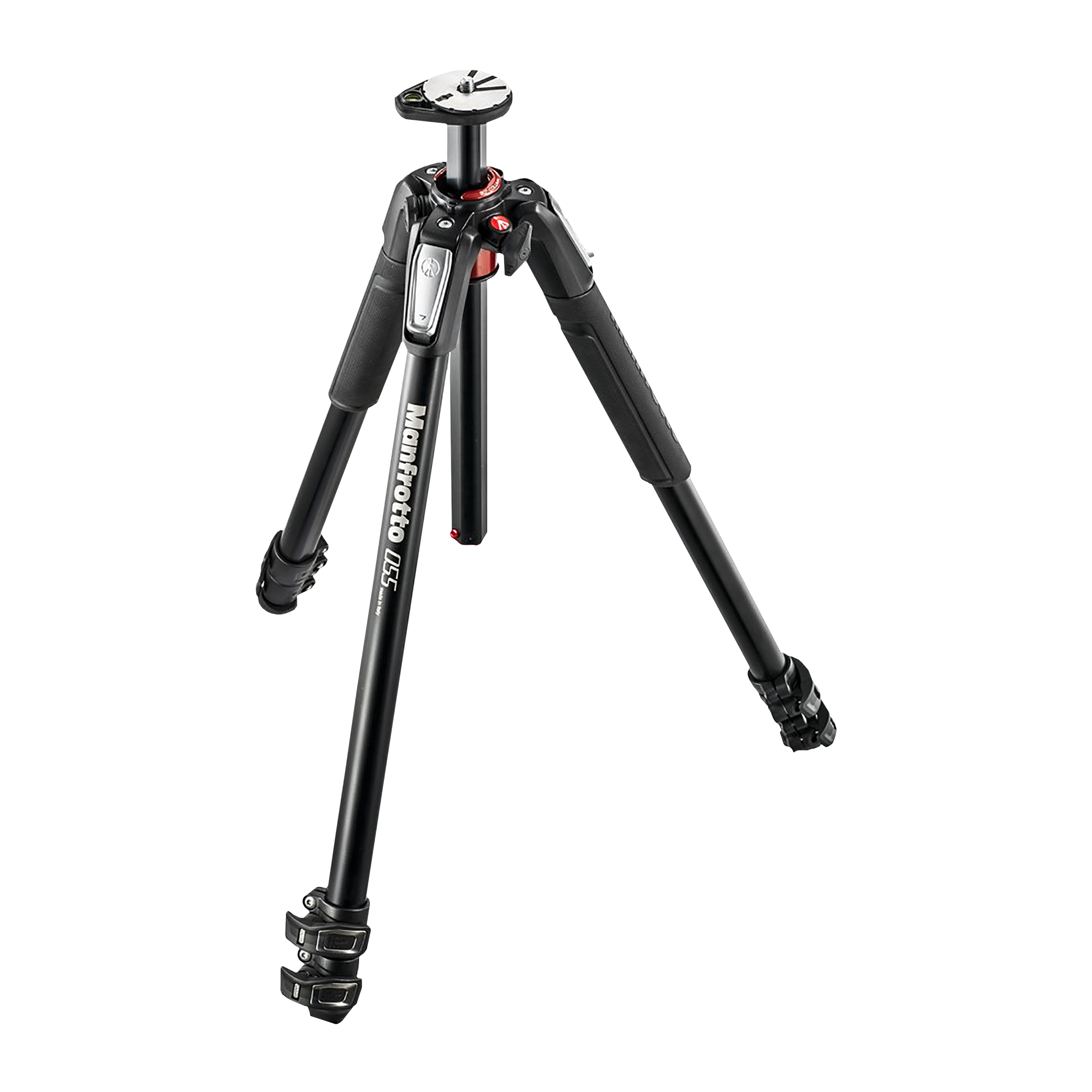 Manfrotto 55 170cm Adjustable Tripod for Camera (90 Degree Column System, Black)