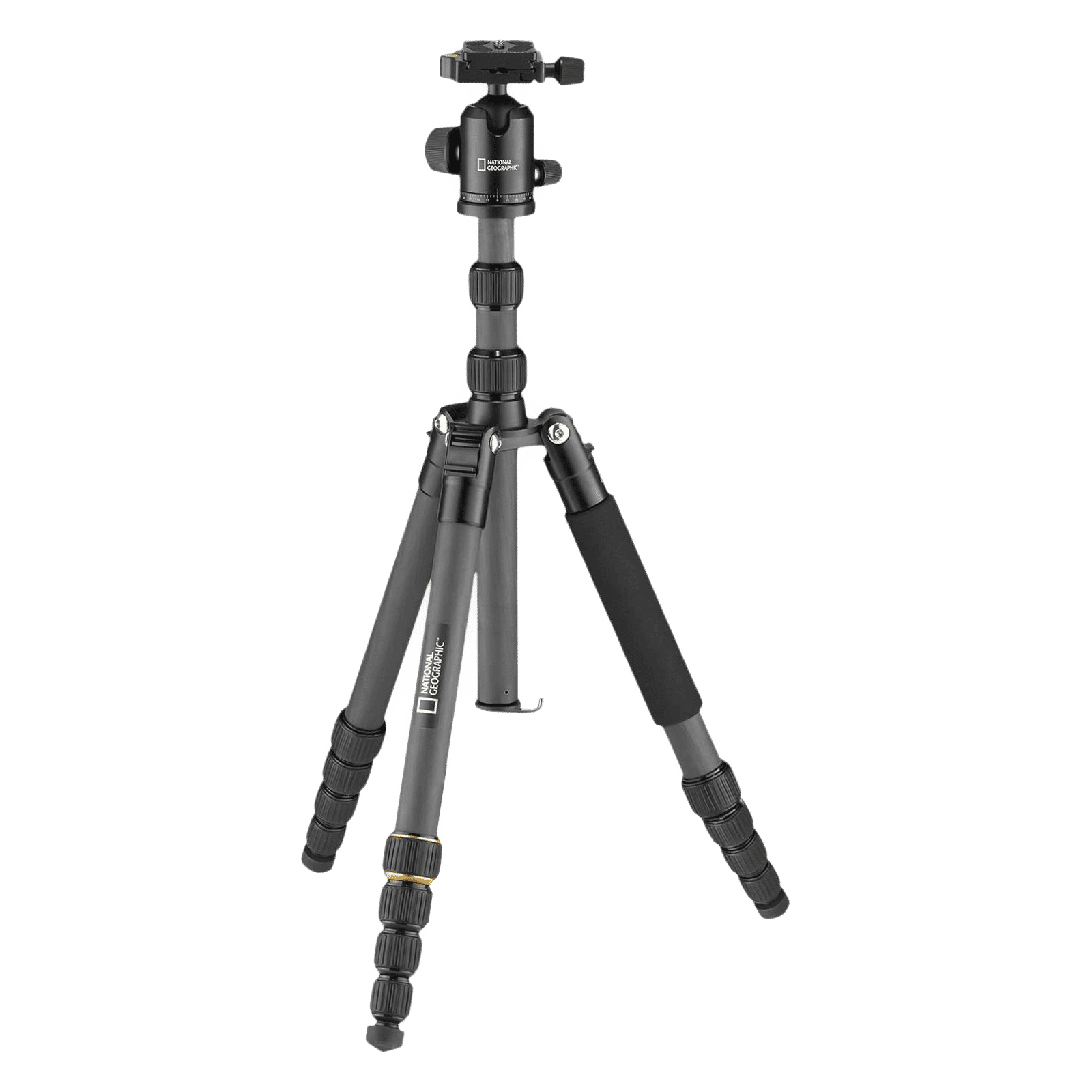 NATIONAL GEOGRAPHIC Travel Photo 158cm Adjustable Tripod for Camera (2 in 1, Black)