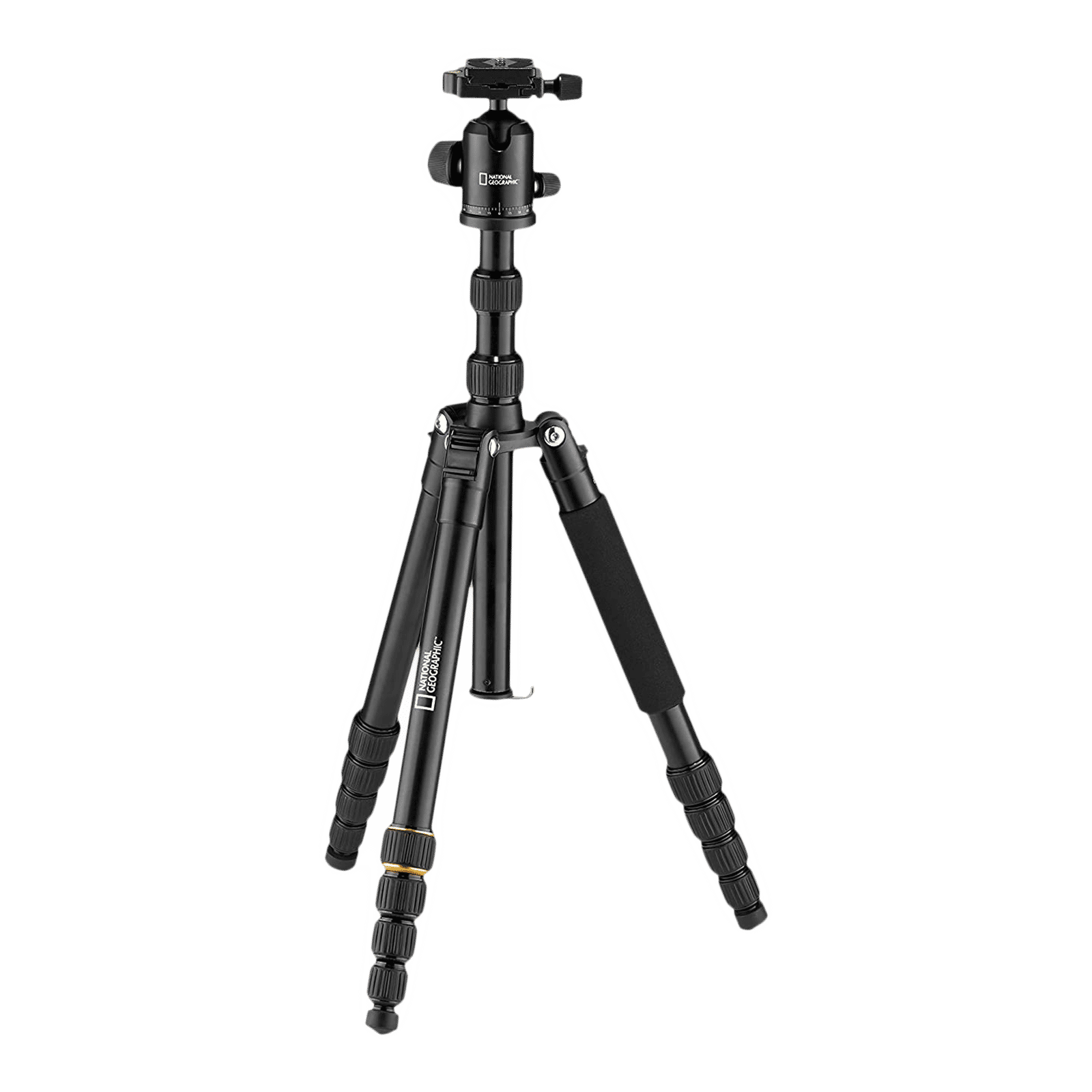 NATIONAL GEOGRAPHIC 158cm Adjustable Tripod for Camera (Twist Lock, Black)