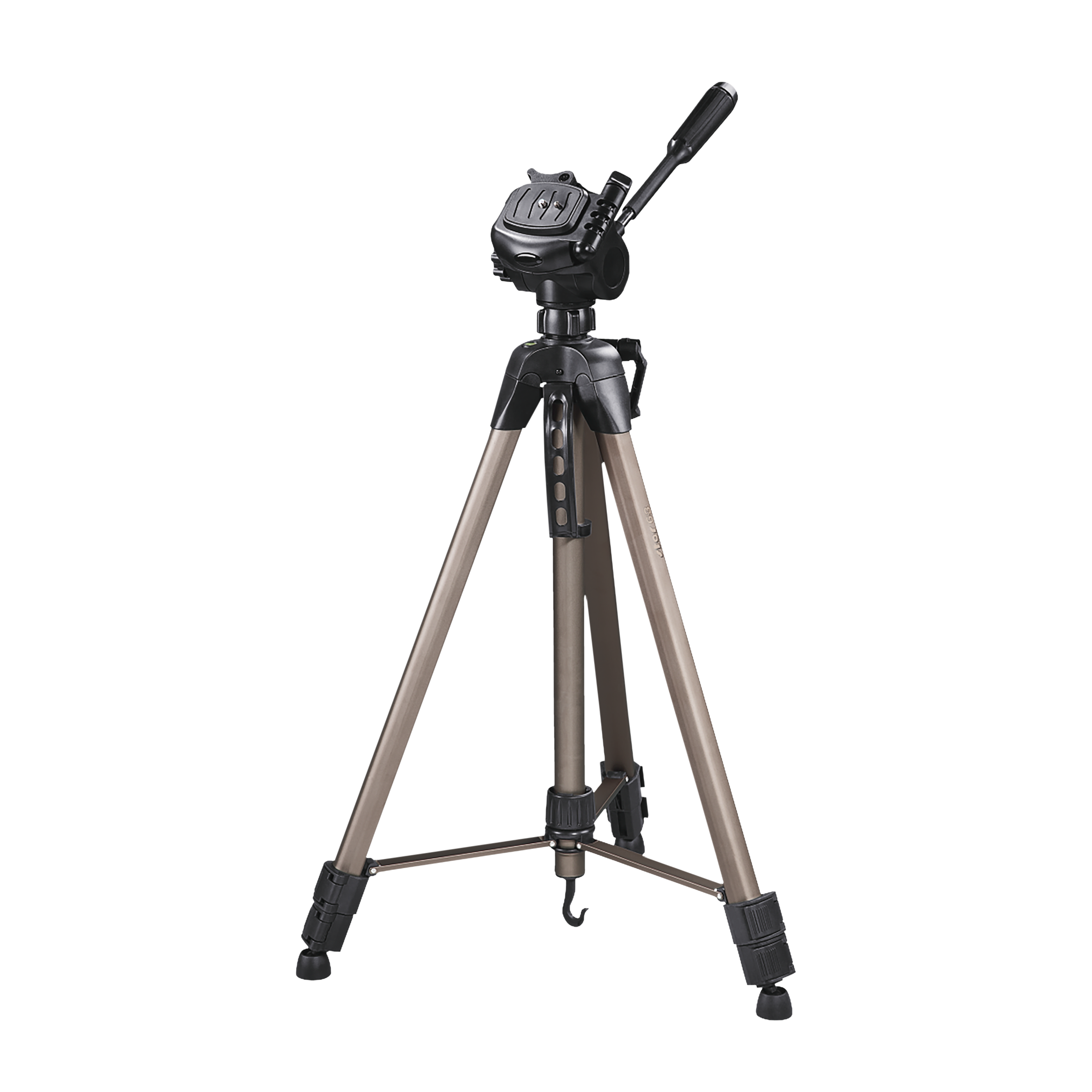 hama Star 64 185cm Adjustable Tripod for Mobile and Camera (3D Tilt Head, 4464, Beige)