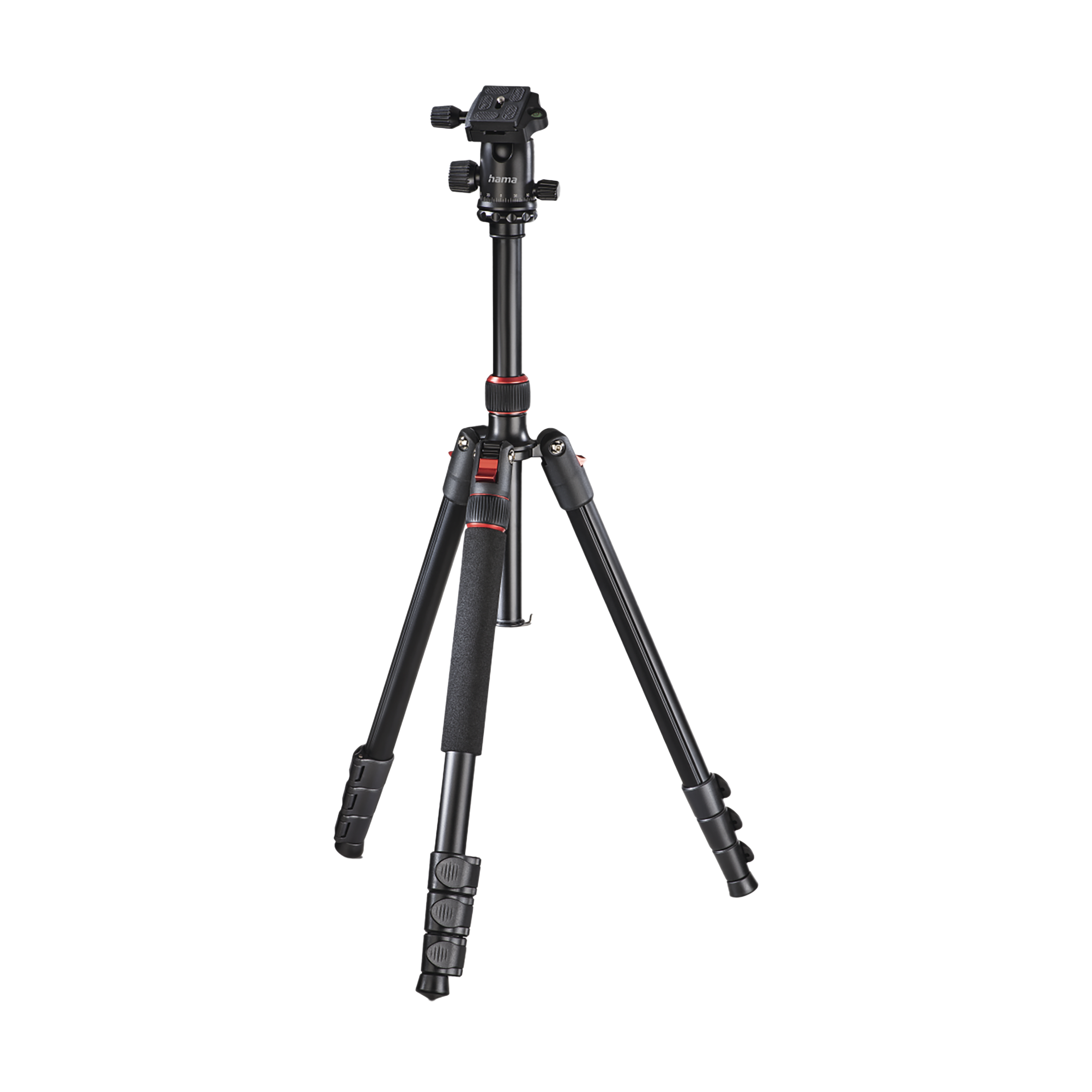 hama Tar Duo 165cm Adjustable Tripod for Camera (Ball Head with Panoramic Function, Black)