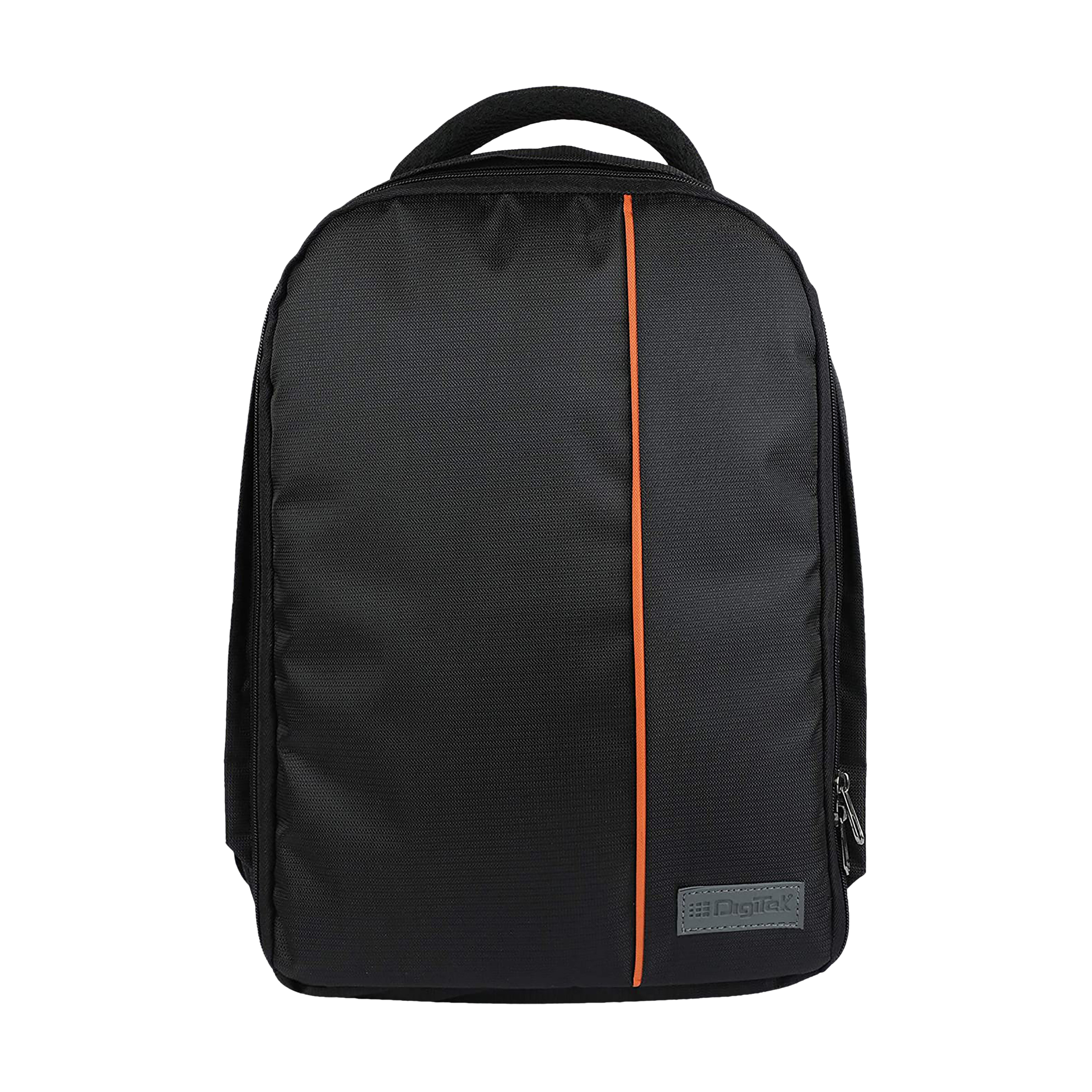 DigiTek DCB 001 Not Available Camera Backpack For DSLR, SLR (  Adjustable Shoulder Strap , DCB 001 , Black/Orange )