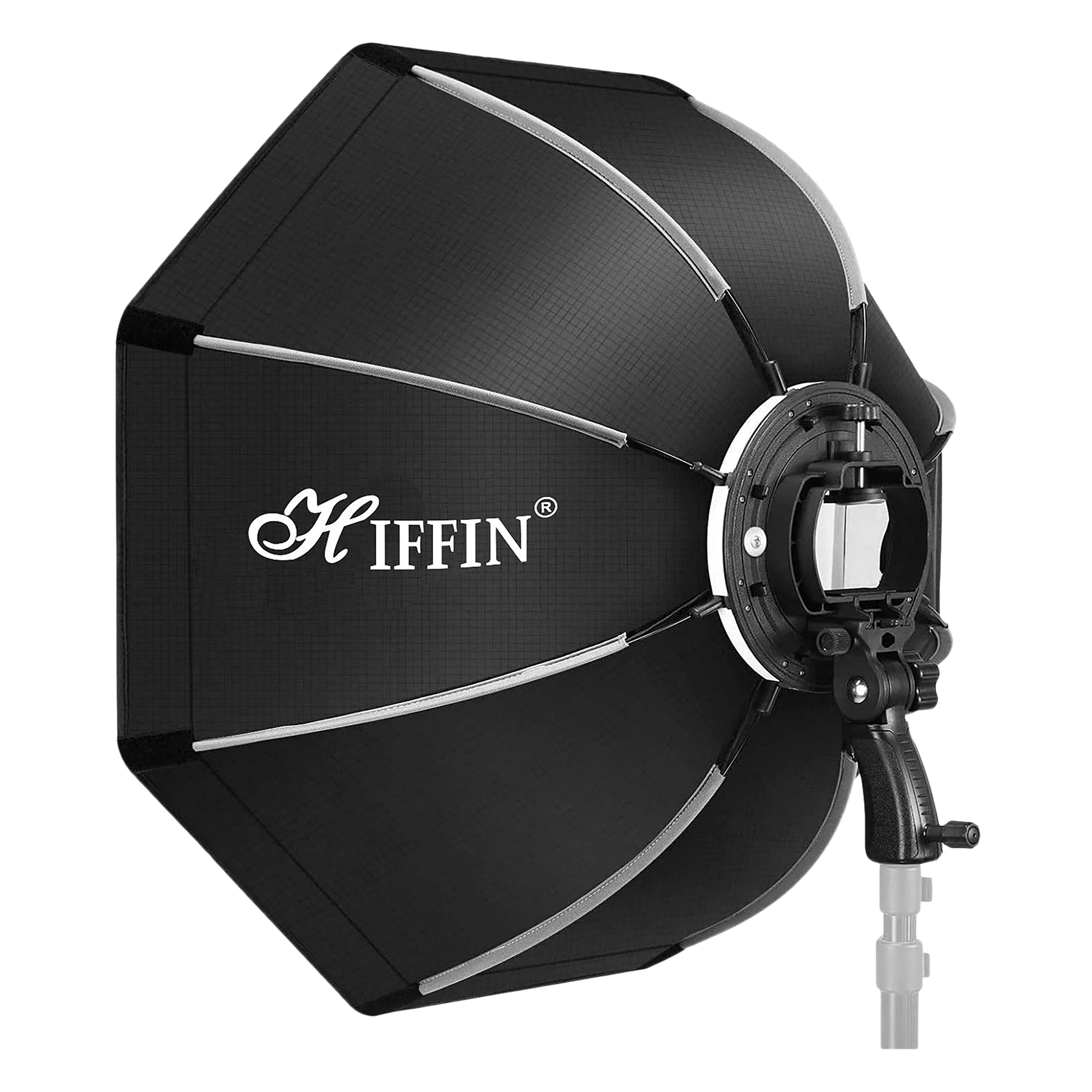 HIFFIN Softbox with Fit Light Stand for All Flash Speedlights (Lightweight Portable)