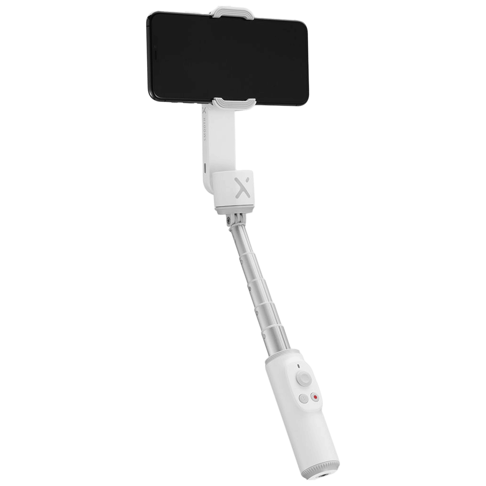 ZHIYUN Smooth-XS Gimbal Stabilizzatore Per Smartphone - Asta Selfie Telescopica, Controllo Gestuale, Bianco