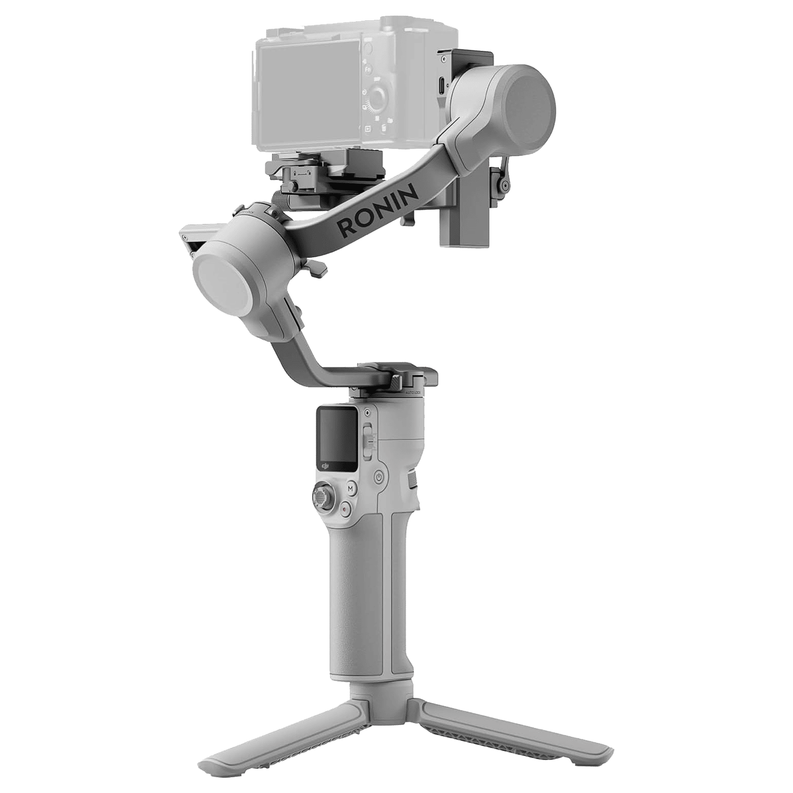 DJI RS 4 Mini 3-Axis Gimble for Mobile and Camera (Intelligent Tracking, Grey)