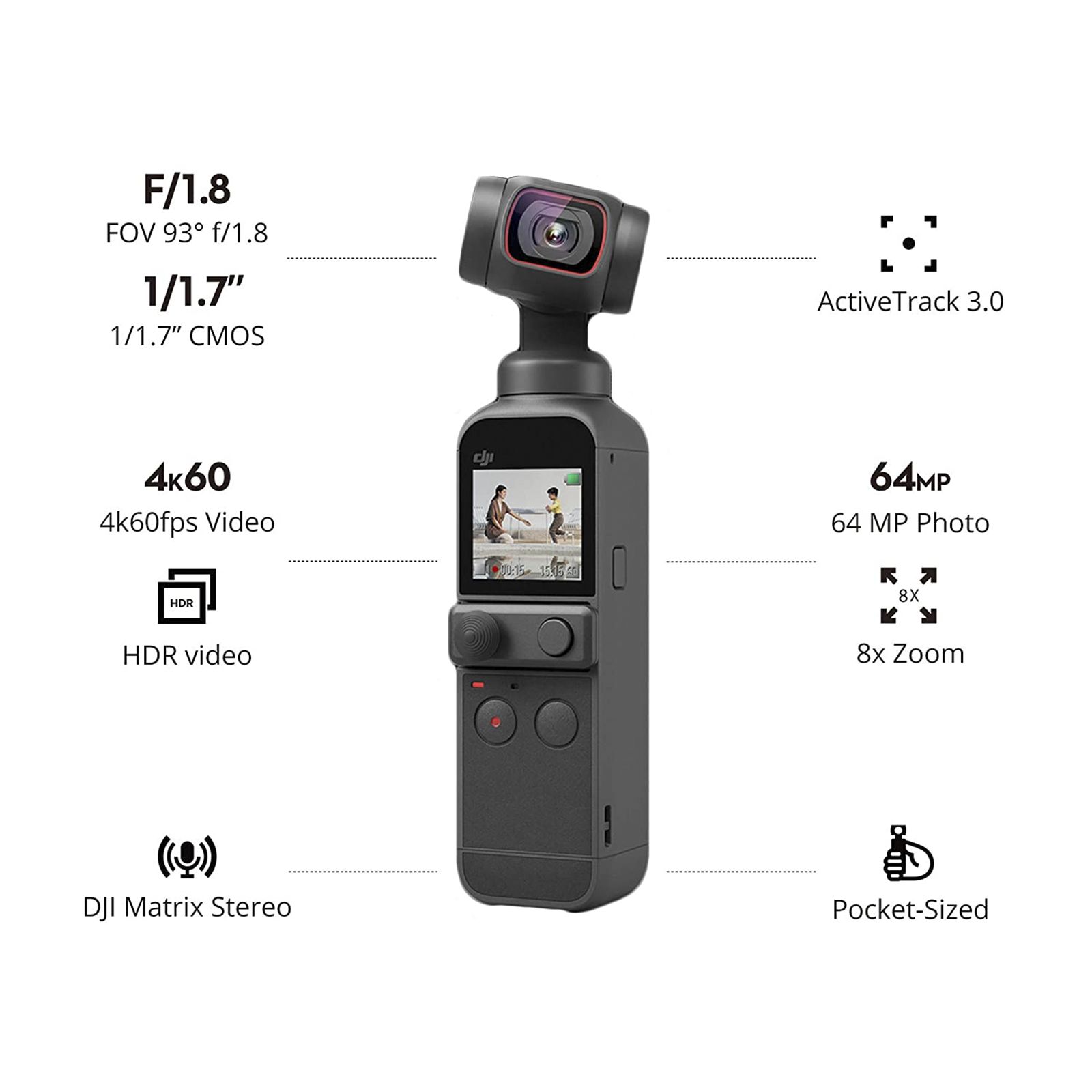 Pocket Camera Best Video Camera With Stabilization Buy DJI