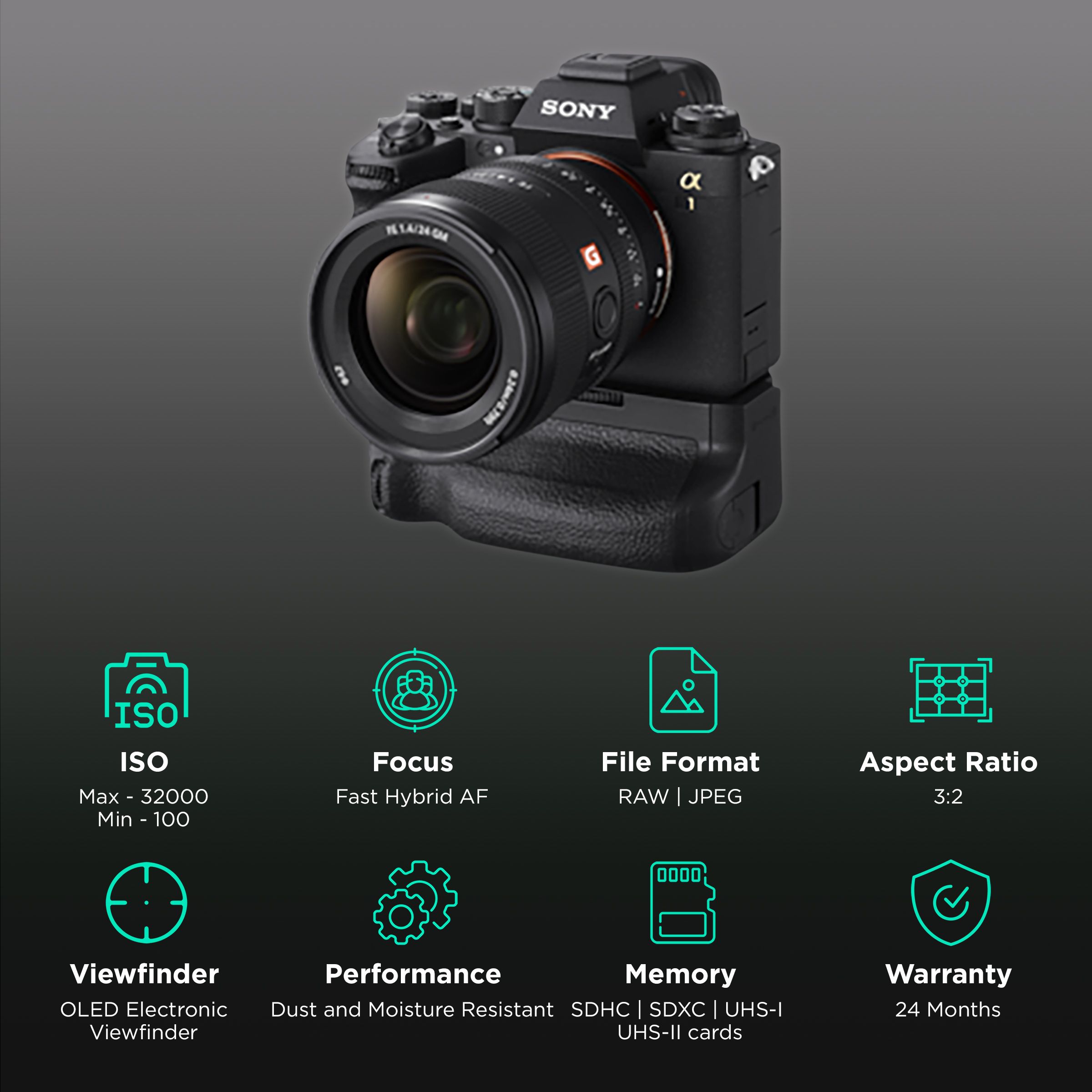 Buy SONY Alpha Mirrorless Camera (Body Only, x 24 mm