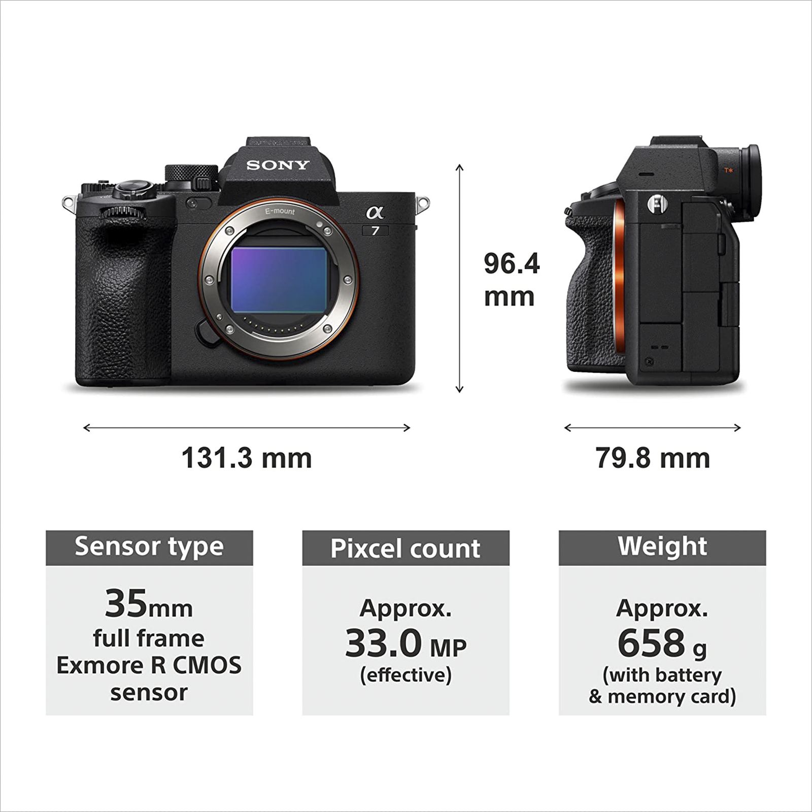 Buy SONY Alpha IV 33MP Full Frame Camera (Body Only, x