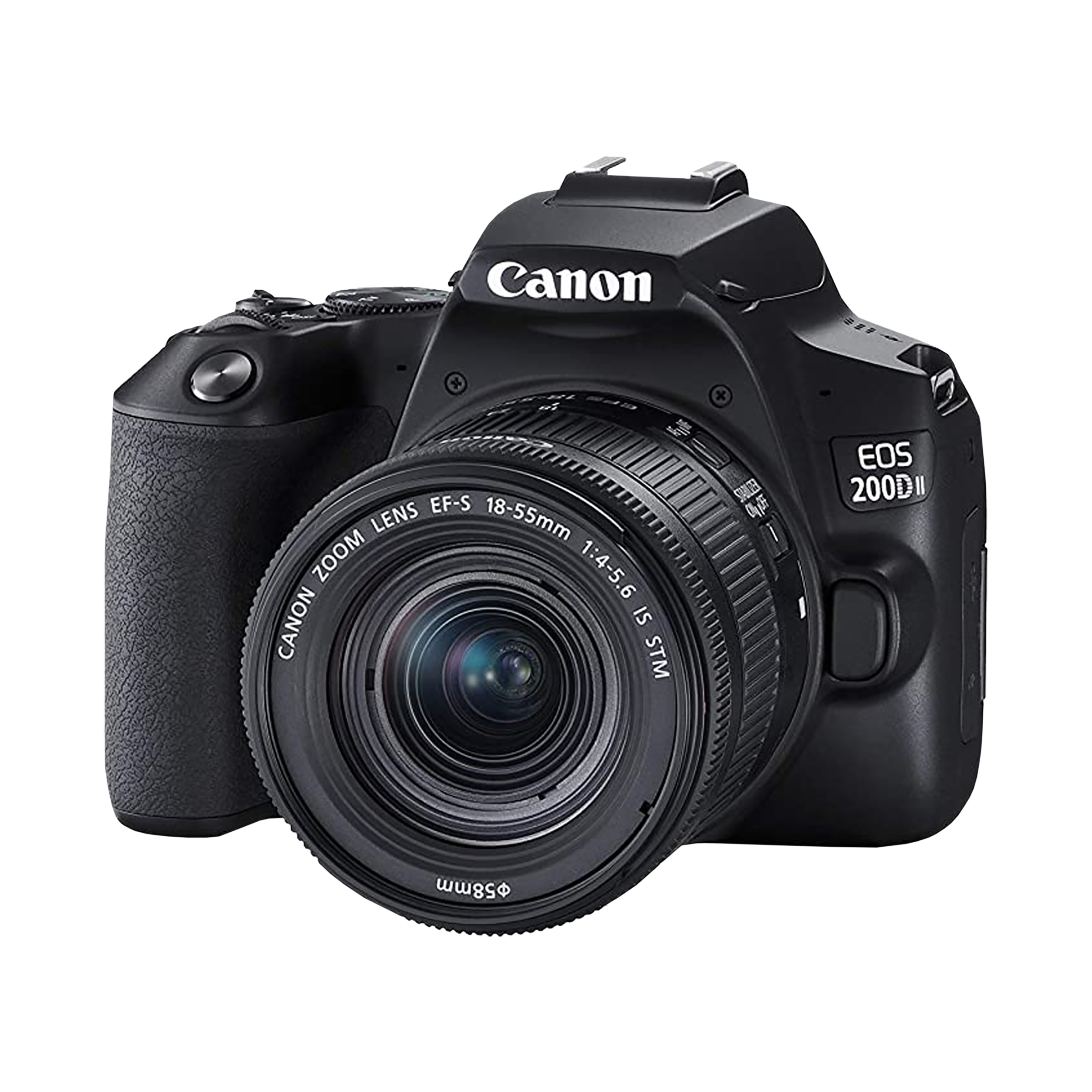 Canon EOS 200D II MP DSLR Camera (18 55 mm lens, x mm,  Optical Image Stabilization)