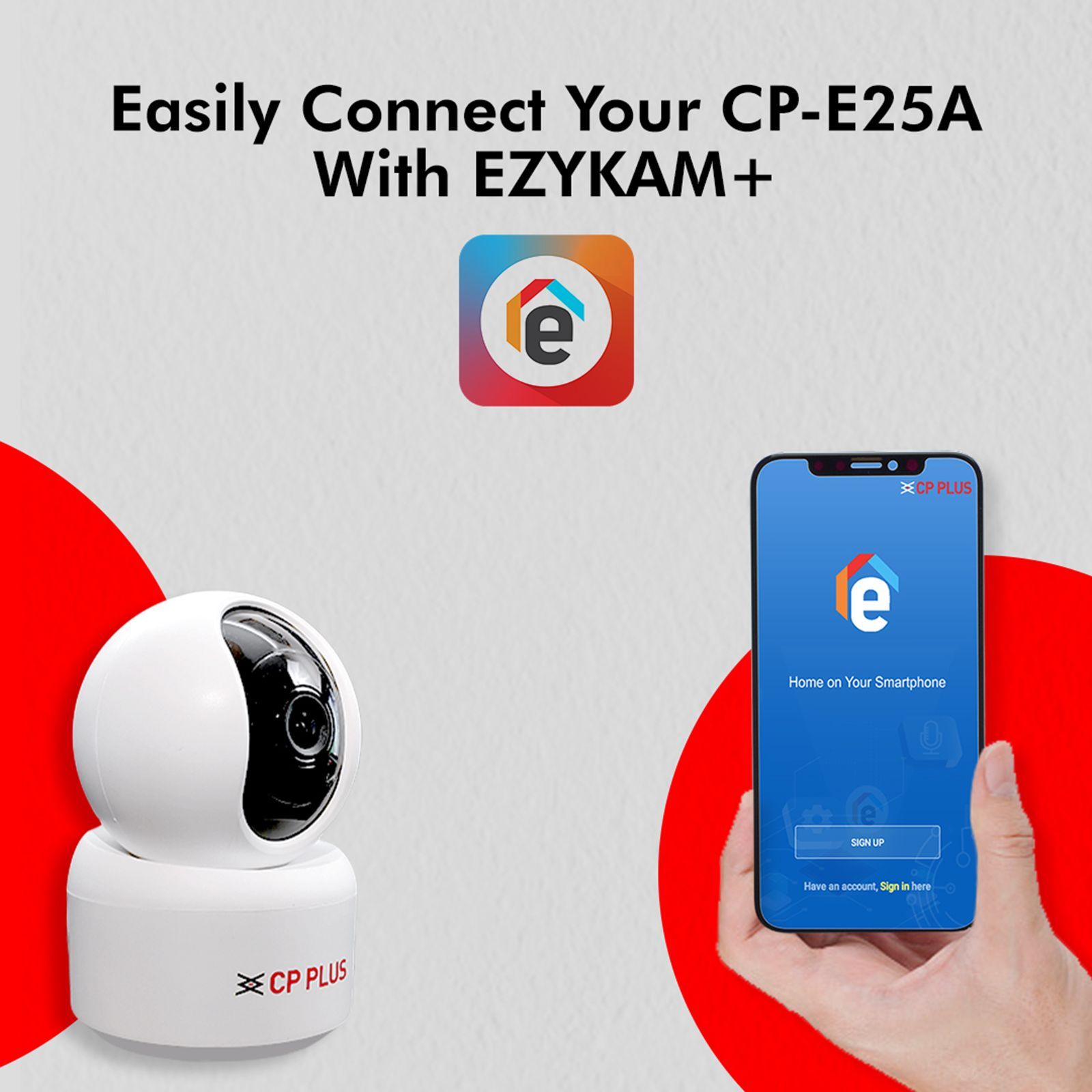 Buy CP PLUS Smart CCTV Security Camera (Google Assistant Support
