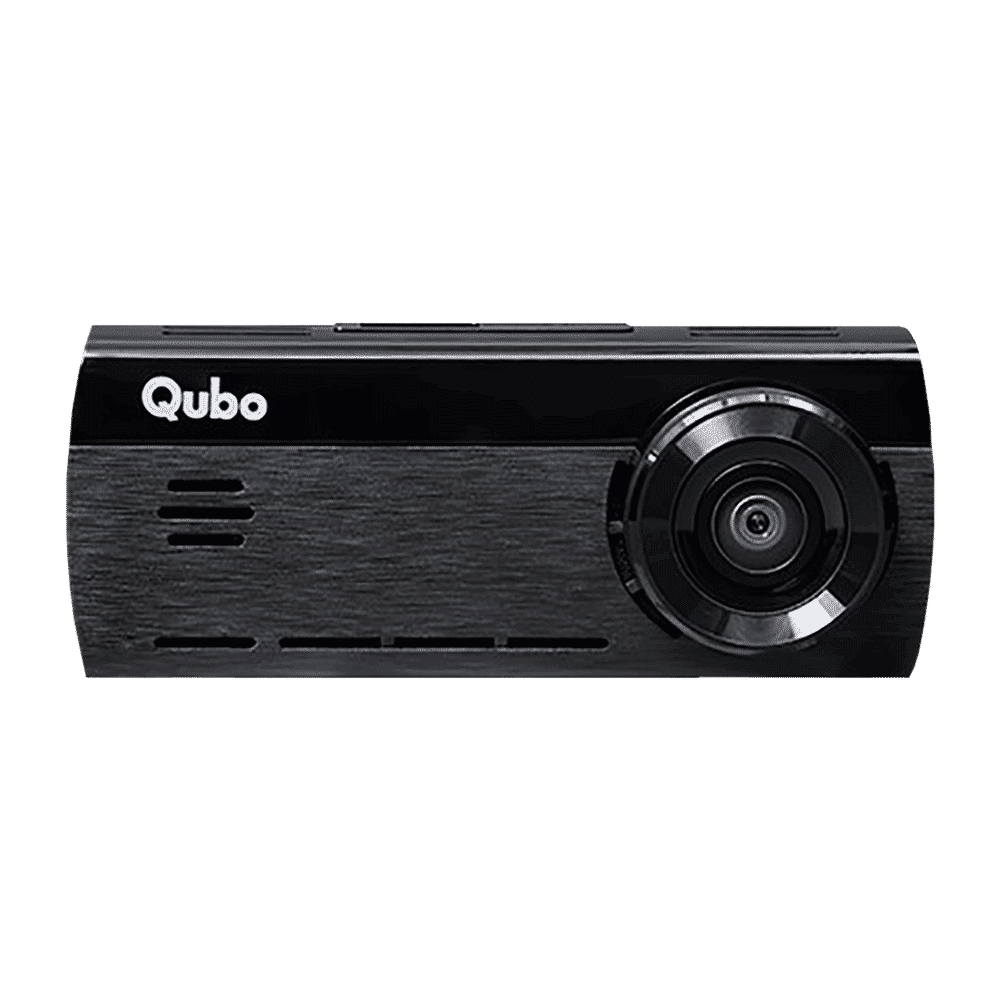 Qubo Dashcam Pro 4K UHD and 8MP Action Camera with ADAS Technology (Black)