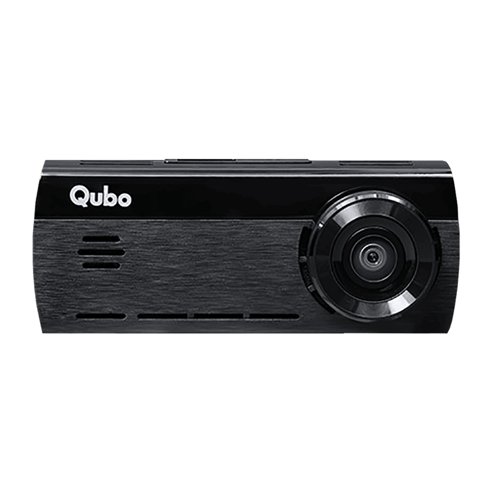 Qubo Dashcam Pro 4K UHD and 8MP Action Camera with ADAS Technology (Black)