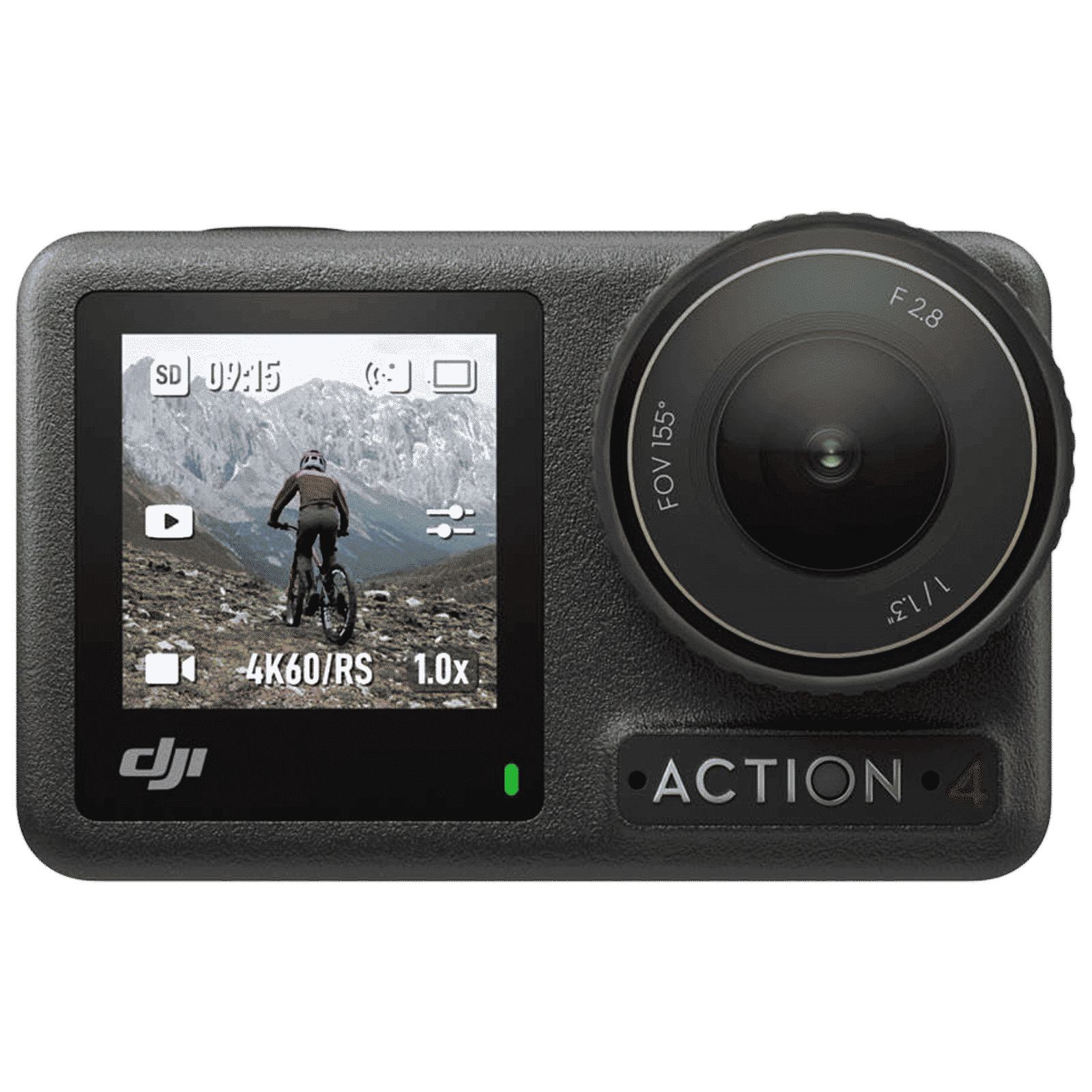 DJI Osmo Action 4 Standard Combo 4K and 10MP 240 FPS Waterproof Action Camera with EIS Stabilisation (Black)