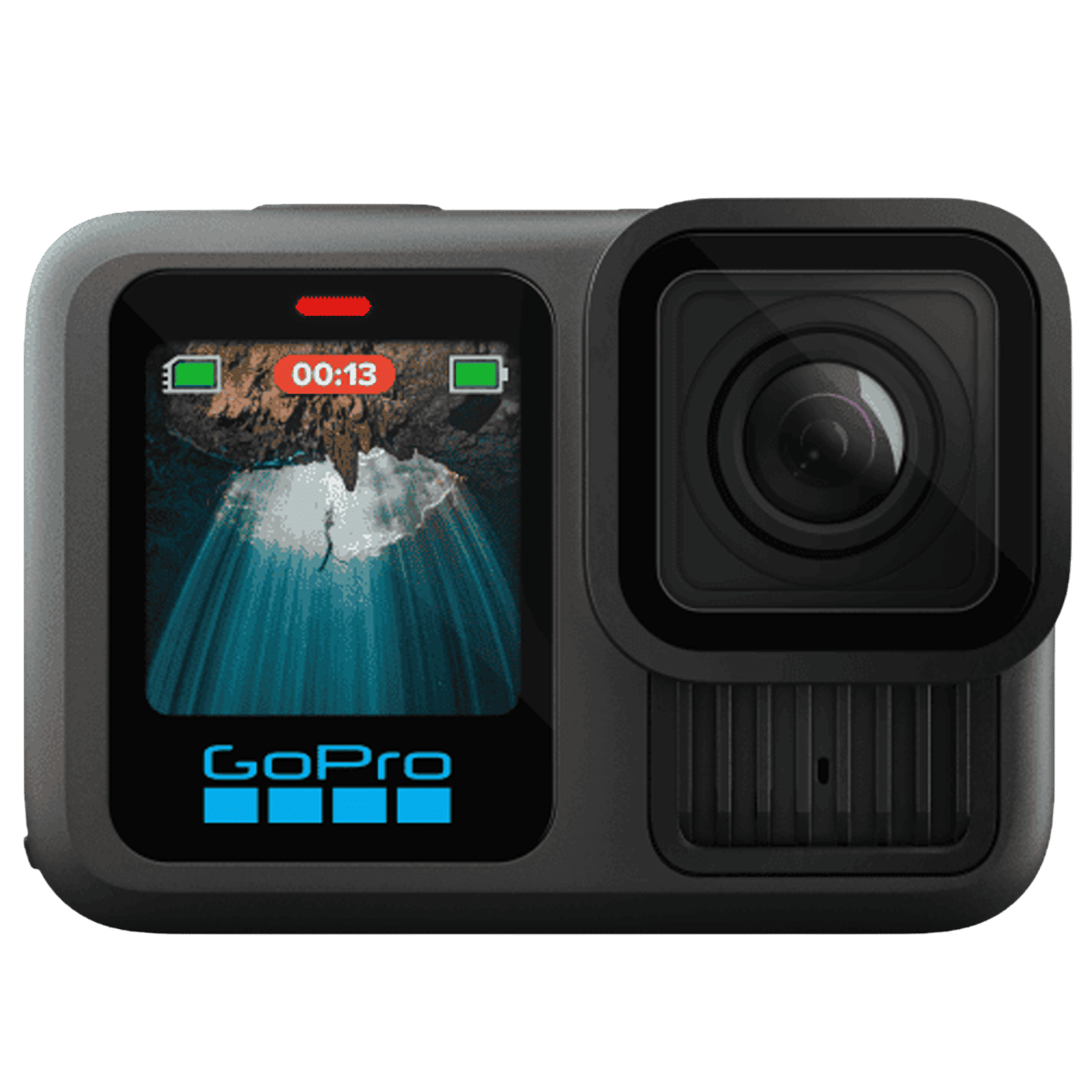 GoPro Hero13 5.3K and 27MP 240 FPS Waterproof Action Camera with Voice Control (Black)