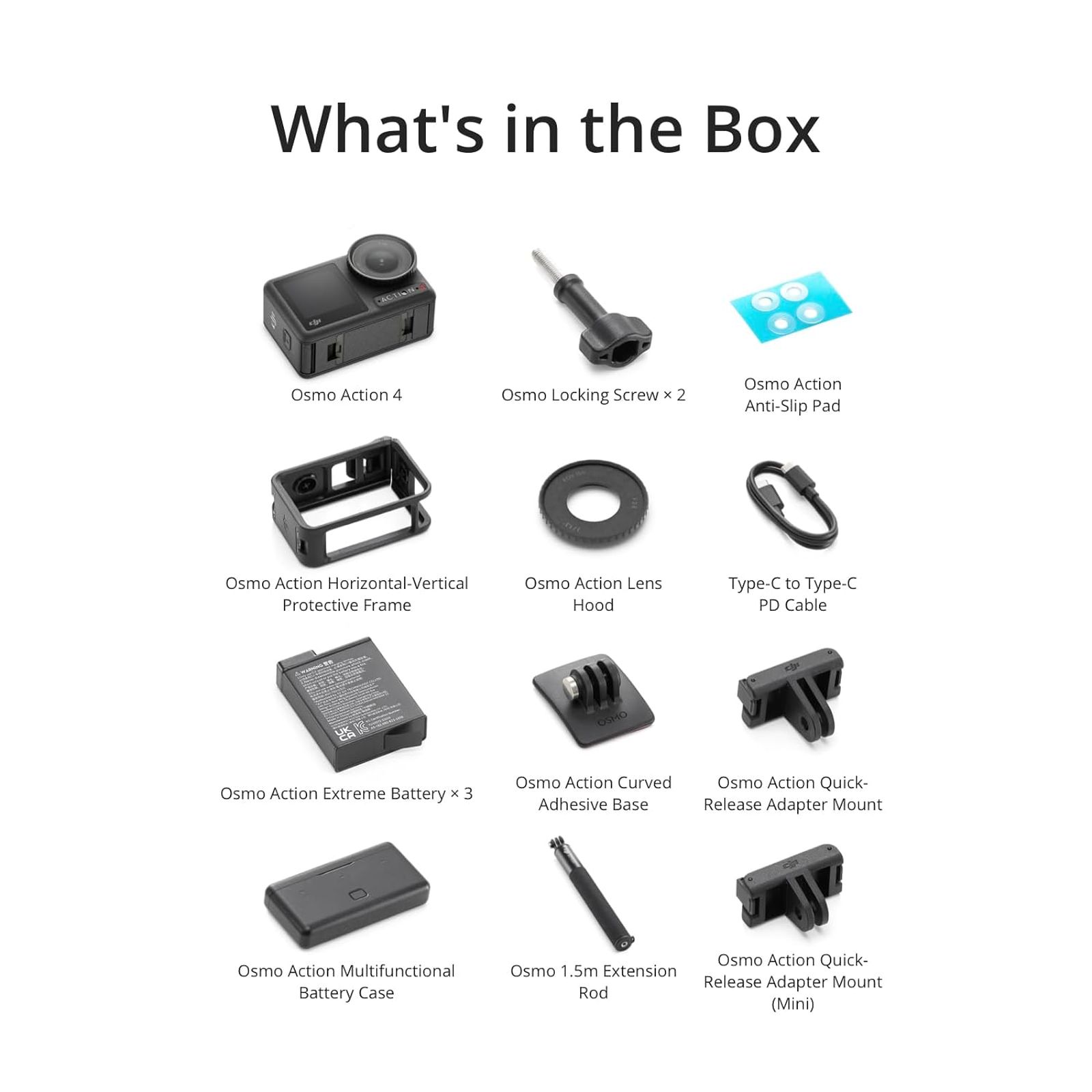 Buy DJI Osmo Action Adventure Combo 4K and 10MP 120 FPS