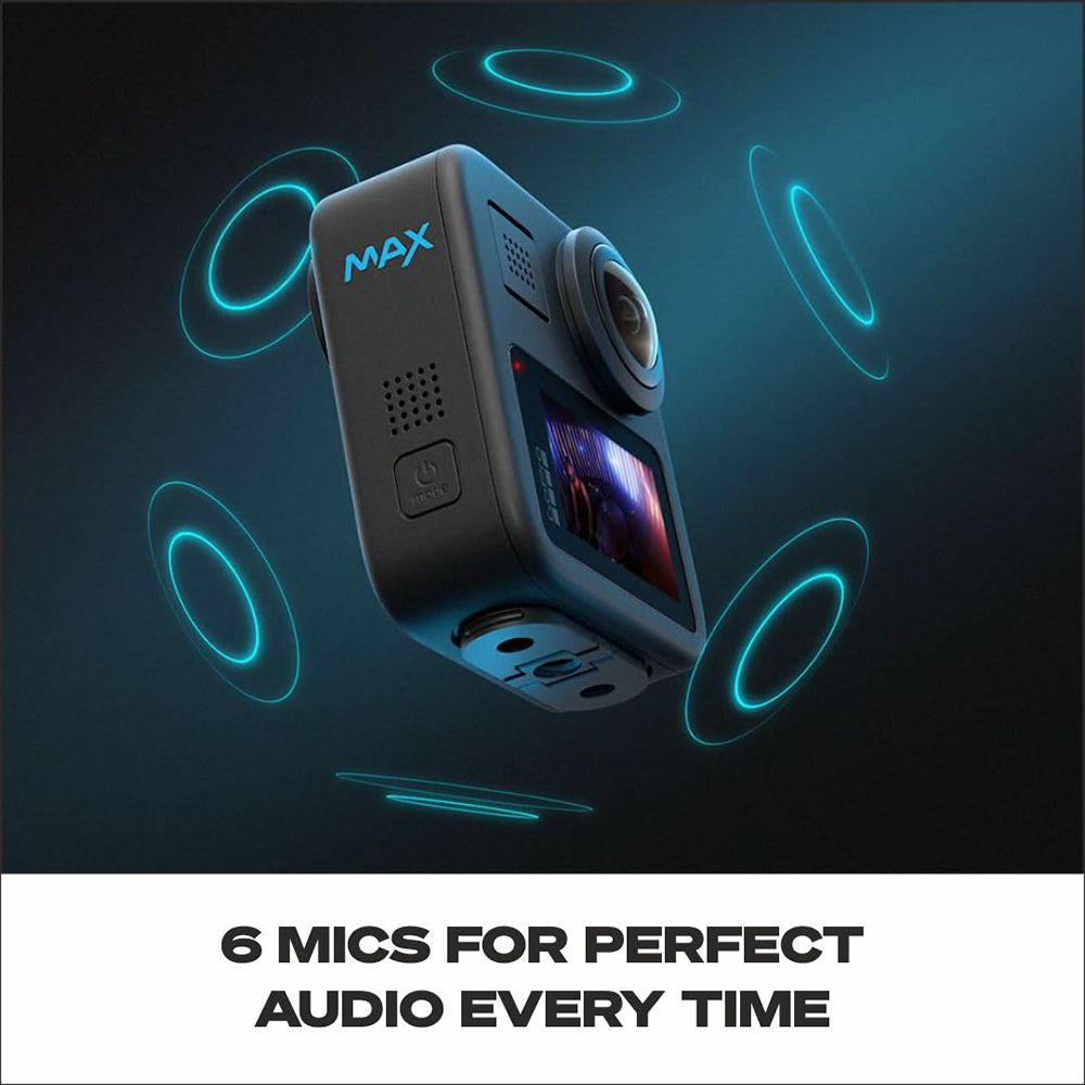 Buy GoPro Max 360 6K and 18MP Waterproof Sports Action Camera with
