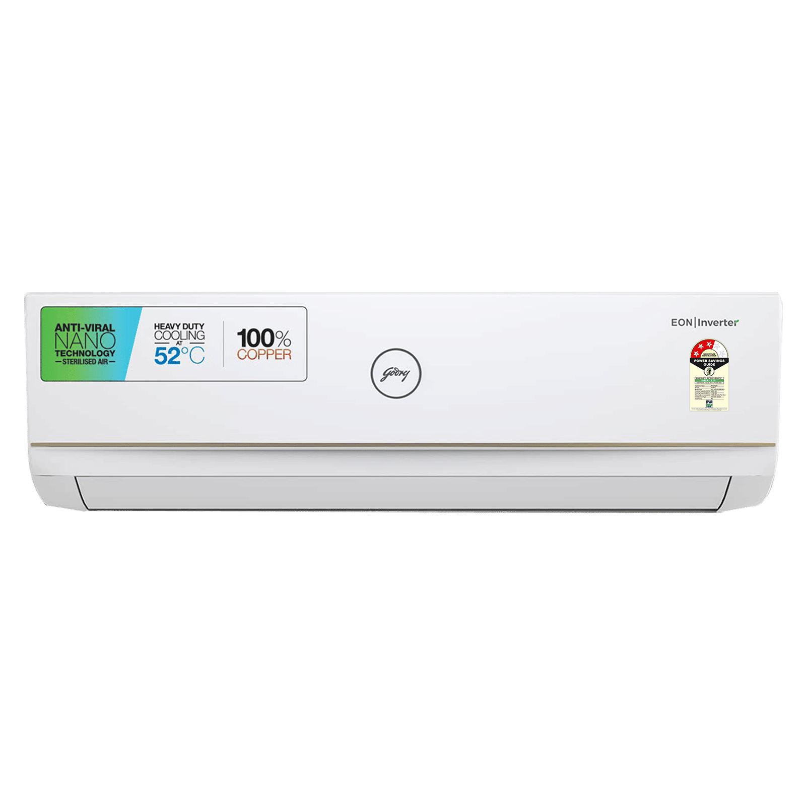 Godrej 5 in 1 Convertible 1.5 Ton 3 Star Inverter Split AC with Active Carbon Filter (Copper Condenser, GIC 18TTC3 GVA)