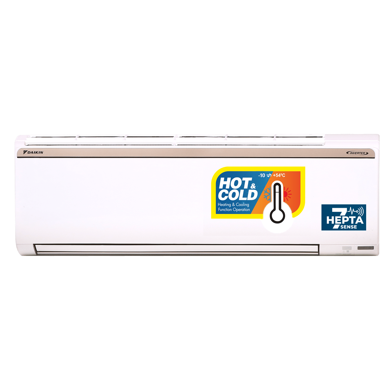 DAIKIN 1.5 Ton 3 Star Hot & Cold Inverter Split AC (Copper Condenser, PM 2.5 Filter, FTHT50UV)