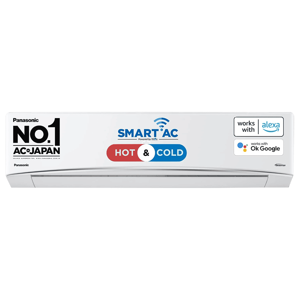 Panasonic Ac Buy Hot And Cold Ac Panasonic KZ Ton Star Hot And Cold Inverter  Split, image size:1000x1000