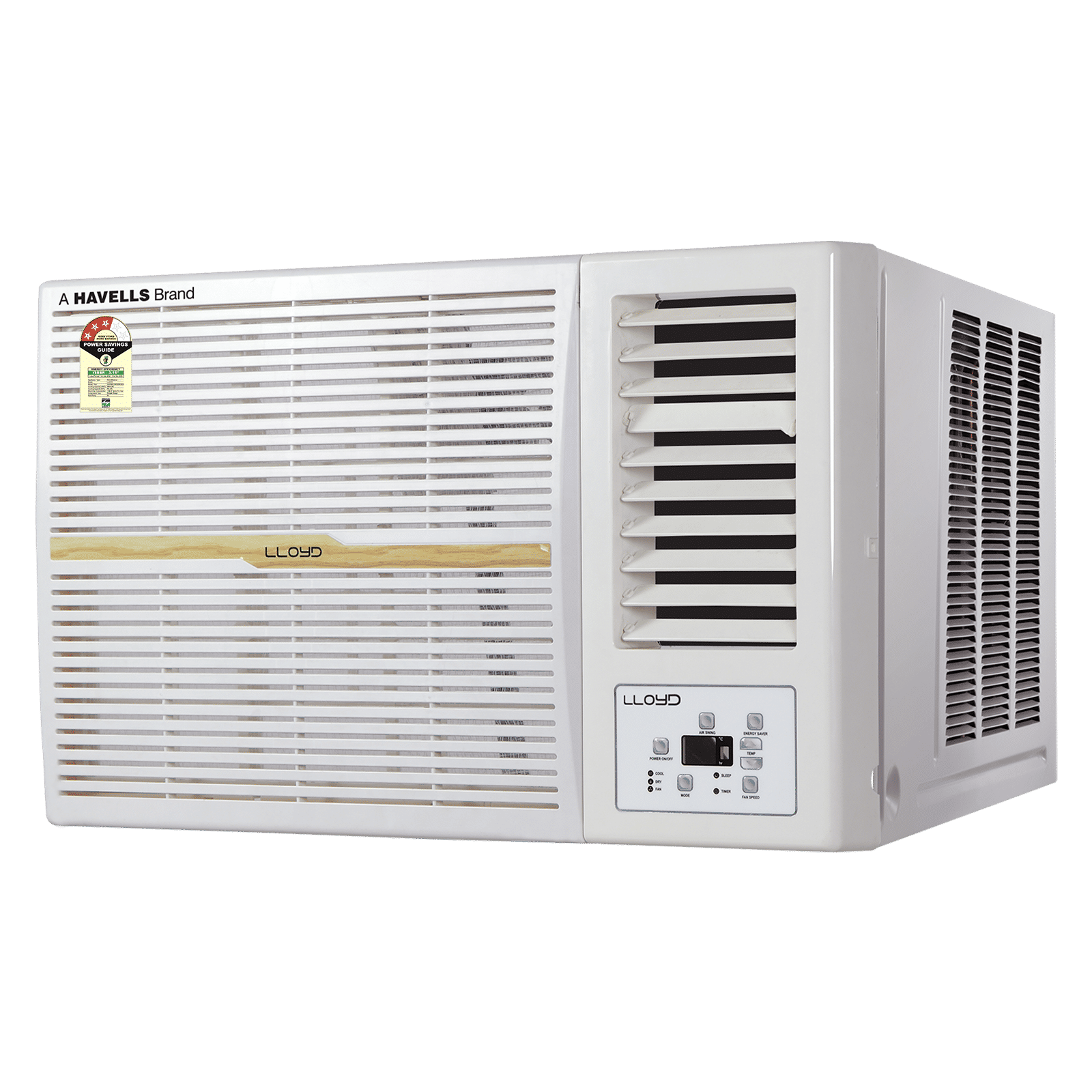 LLOYD 1.5 Ton 3 Star Fixed Speed Window AC (Copper Condenser, Clean Air Filter, GLW18C3YWSEW)