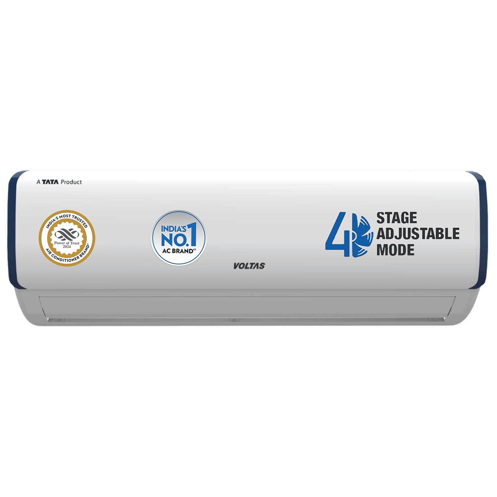 VOLTAS 123V Vectra Pearl Marvel 4 in 1 Convertible 1 Ton 3 Star Inverter Split AC with Auto Clean Function (2023 Model, Copper Condenser, 4503567)