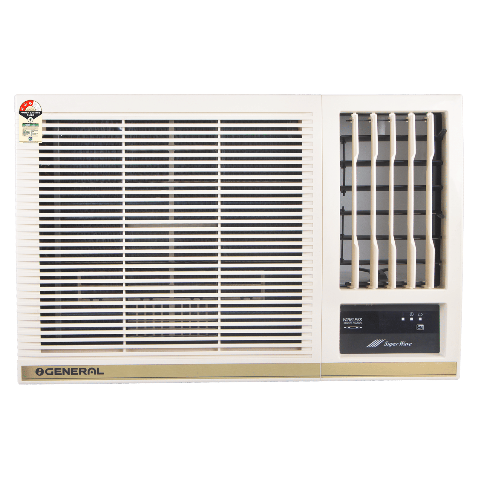 O GENERAL BBAA 1.2 Ton 3 Star Non Inverter Window AC ( Copper Condenser, Dust Filter, AFGB14BBAA-B)