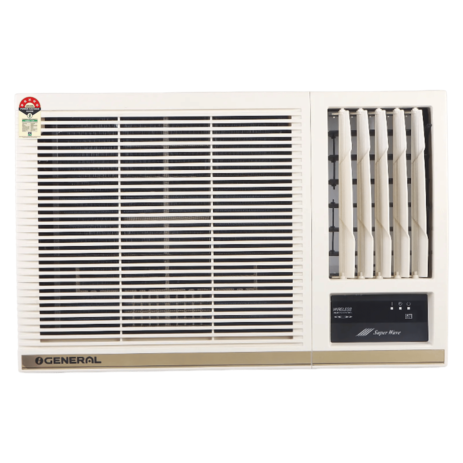 O GENERAL 1.5 Ton 4 Star Window AC (Copper Condenser, Anti Bacterial Filter, AXGB18CHAA-B)