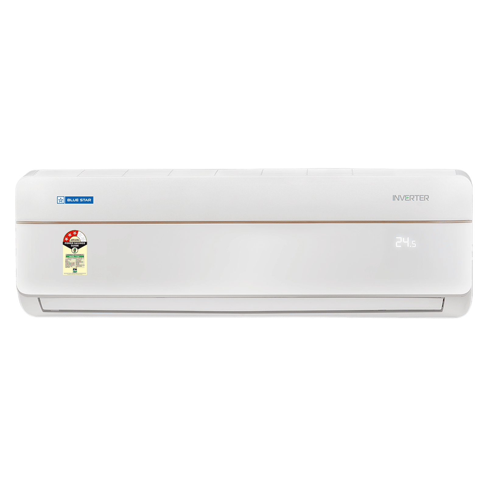 Blue Star V Series 6 in 1 Convertible 1.7 Ton 3 Star Inverter Split AC with Nano BluProtect Technology (Copper Condenser, IC319VCUHD)