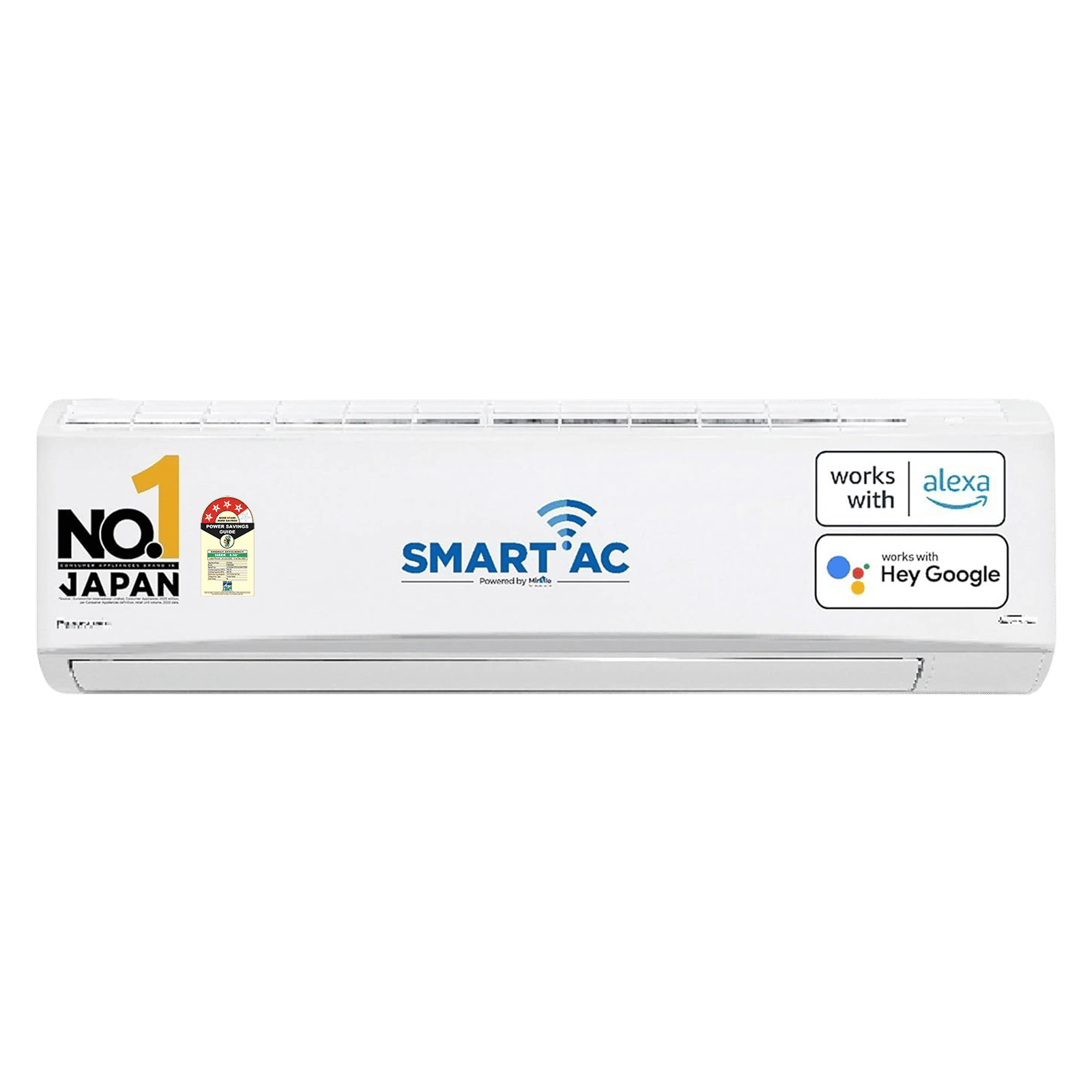 Panasonic QU 7 in 1 Convertible 2.2 Ton 4 Star Inverter Split Smart AC with Voice Assistant (Copper Condenser, CS/CU-QU26AKYF)