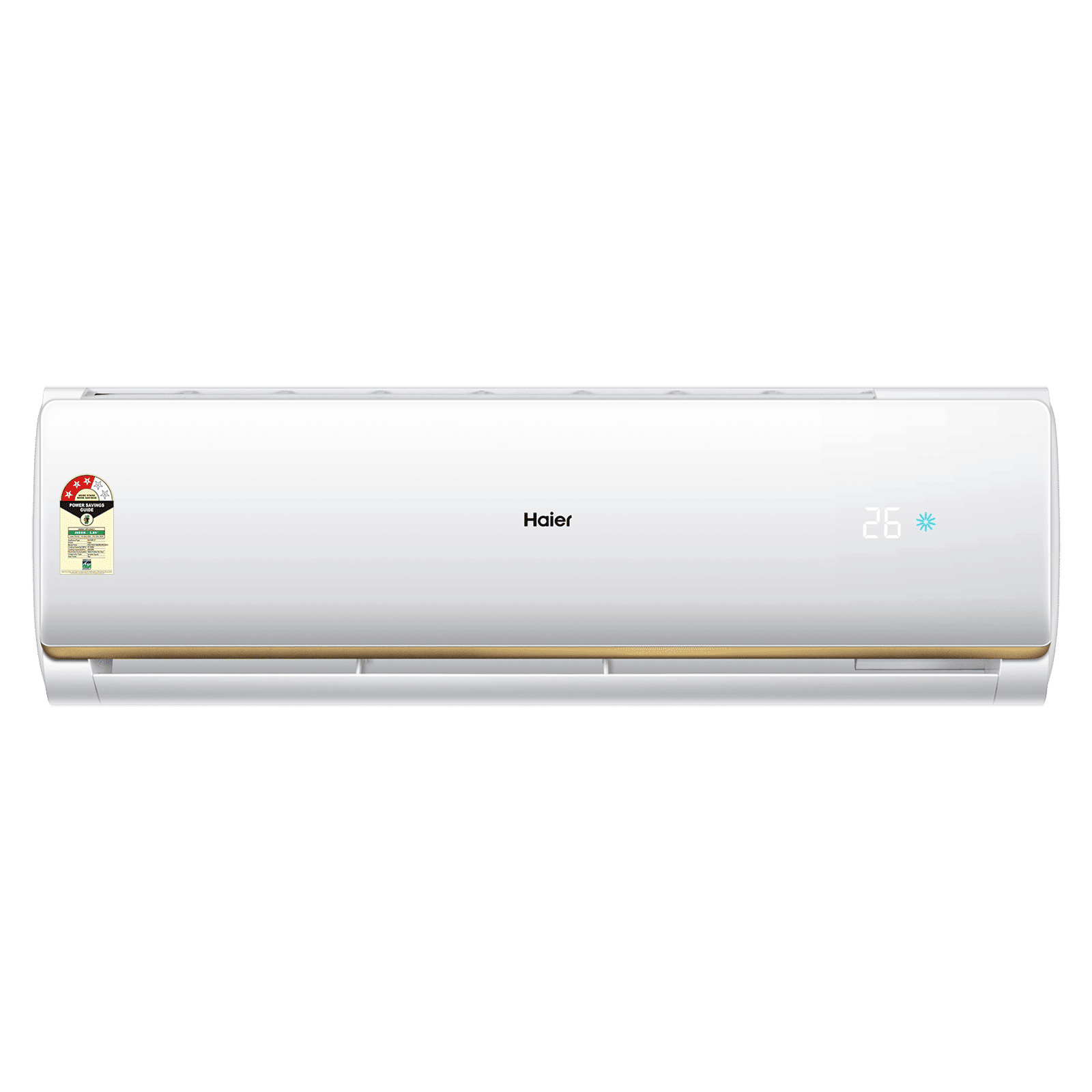 Haier Elegante Heavy Duty 7 in 1 Convertible 1.6 Ton 3 Star Hot & Cold Inverter Split AC with Self Diagnosis (Copper Condenser, HSU19CH-TQG3BN-INV)