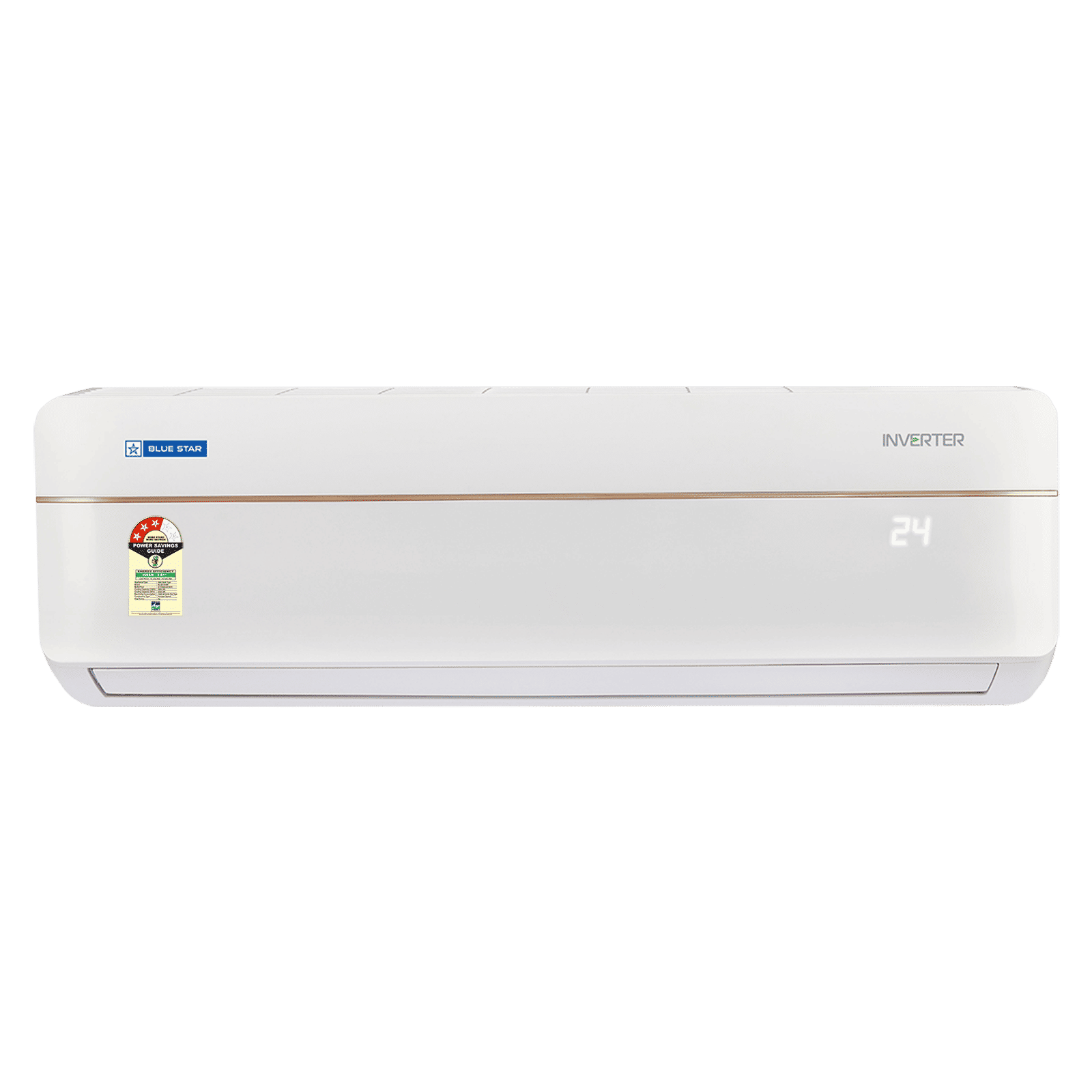 Blue Star V Series 5 in 1 Convertible 1.5 Ton 3 Star Inverter Split Smart AC with Voice Command Technology (Copper Condenser, IC318VNUS)