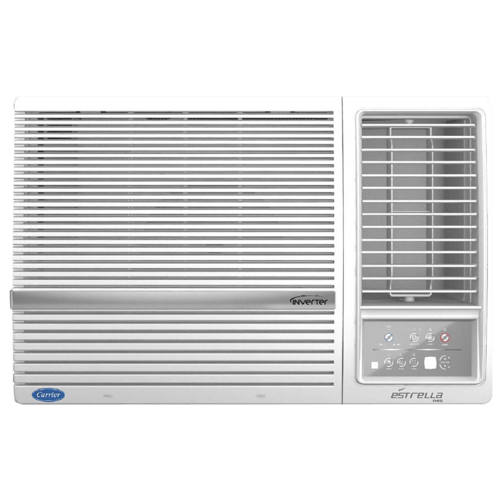 Carrier Estrella Exi 1.5 Ton 3 Star Inverter Window AC (Copper Condenser, Dust Filter, CIW18EC3R34F0)