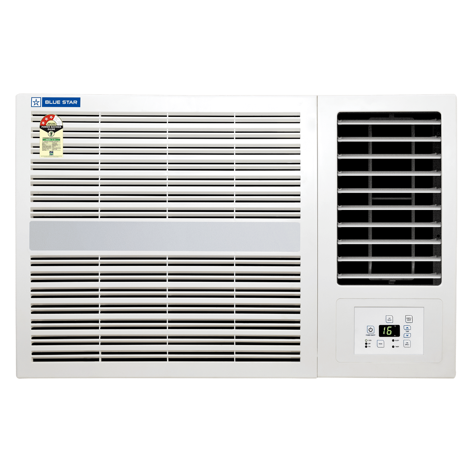 Blue Star E Series 2 Ton 3 Star Fixed Speed Window AC (Copper Condenser, Dust Filter, WFD324E)