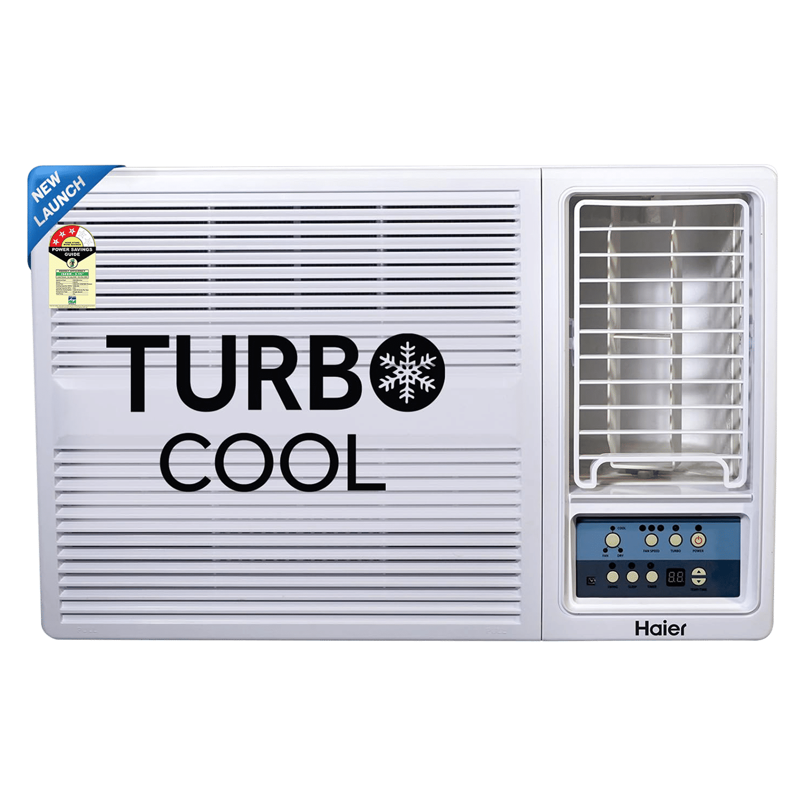 Haier 1.5 Ton 3 Star Fixed Speed Window AC (Copper Condenser, Anti Bacterial Filter, HWU18F-AOW3BN-FS)