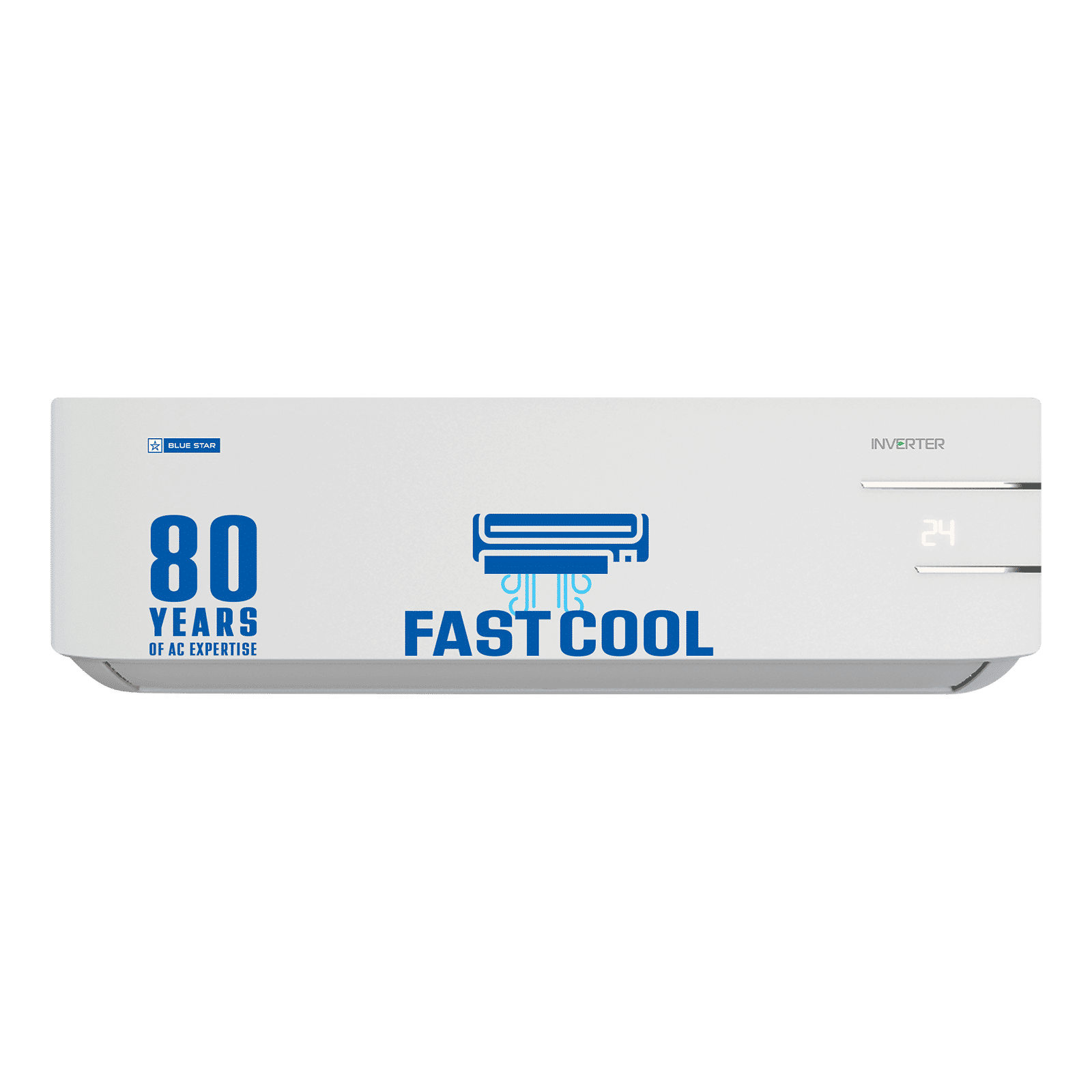 Blue Star Y Series 5 in 1 Convertible 2 Ton 3 Star Inverter Split AC with Voice Command Technology (2025 Model, Copper Condenser, IE324YNU) Blue Star Y Series 5 in 1 Convertible 2 Ton 3 Star Inverter Split AC with Voice Command Technology (2025 Model, Copper Condenser, IE324YNU)