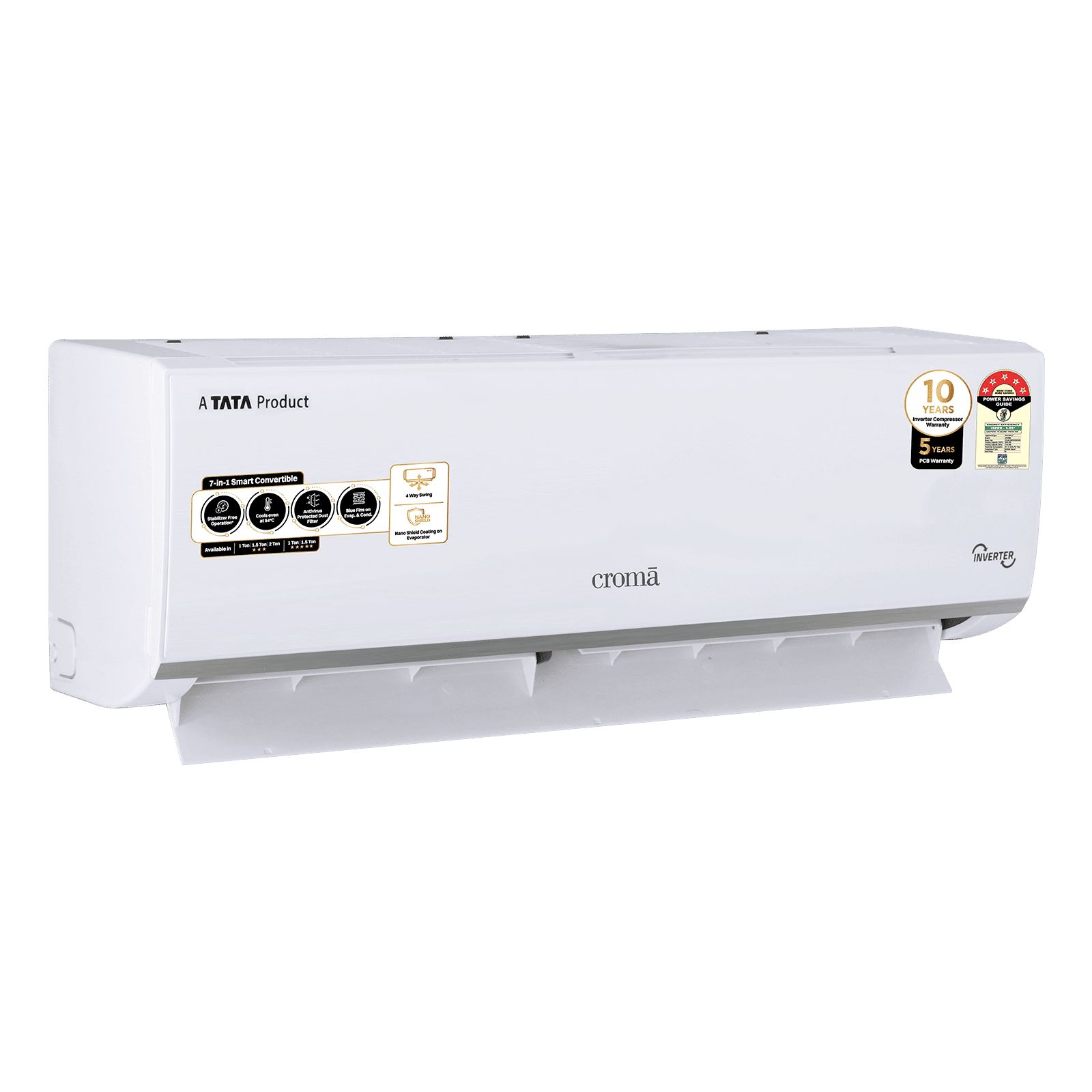 Buy Croma in Convertible Ton Star Inverter Split AC with Self