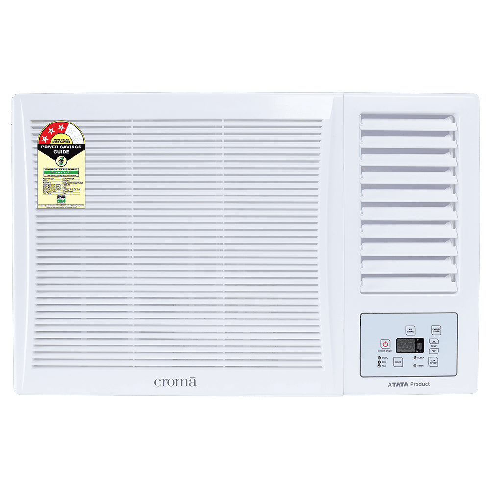 Croma 1.5 Ton 3 Star Window AC (2025 Model, Copper Condenser, Dust Filter)