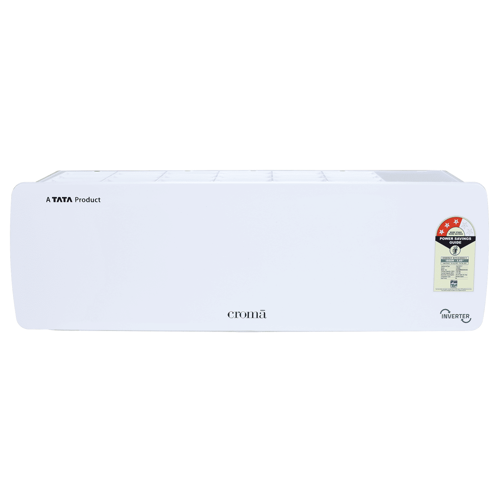 Croma 7 in 1 Convertible 0.8 Ton 3 Star Inverter Split AC with Temperature Sensor (2025 Model, Copper Condenser, CRLA009IND283263)