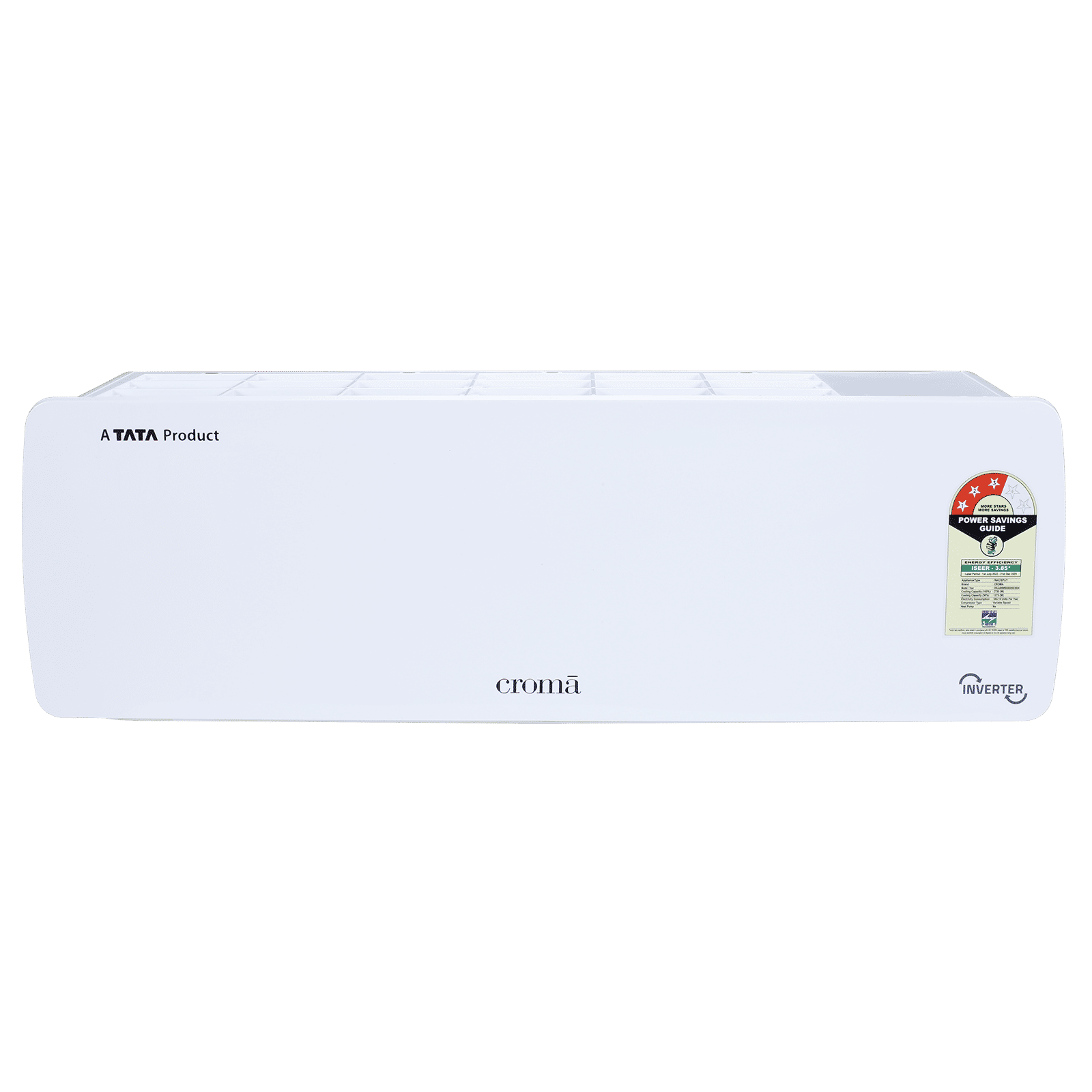 Croma 7 in 1 Convertible 0.8 Ton 3 Star Inverter Split AC with Temperature Sensor (2025 Model, Copper Condenser, CRLA009IND283263)