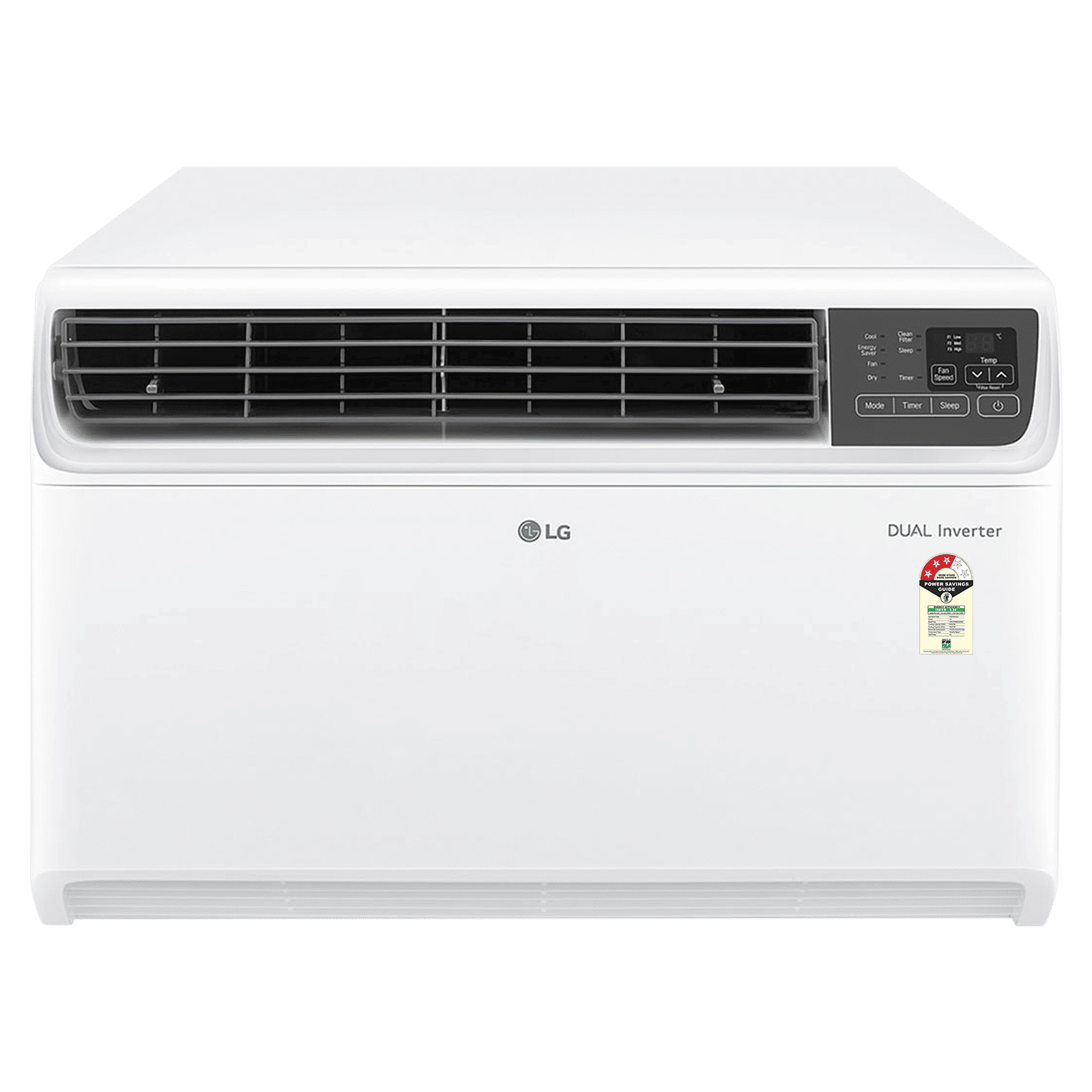 LG 4 in 1 Convertible 1.5 Ton 3 Star Dual Inverter Window AC with 6 Step Fan Speed (2025 Model, Copper Condenser, 18WUXA.ASLG)