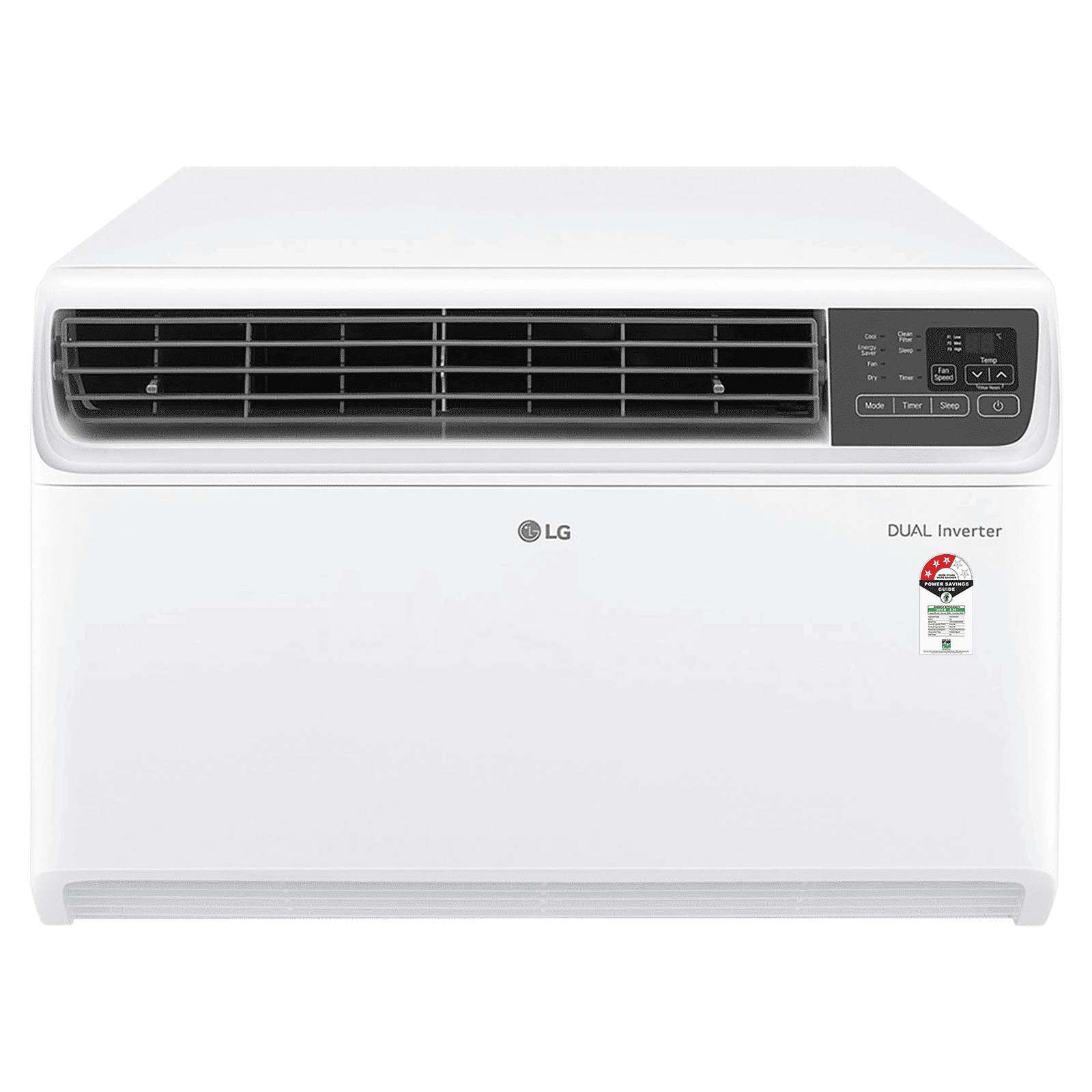 LG 4 in 1 Convertible 1.5 Ton 3 Star Dual Inverter Window AC with 6 Step Fan Speed (2025 Model, Copper Condenser, 18WUXA.ASLG)