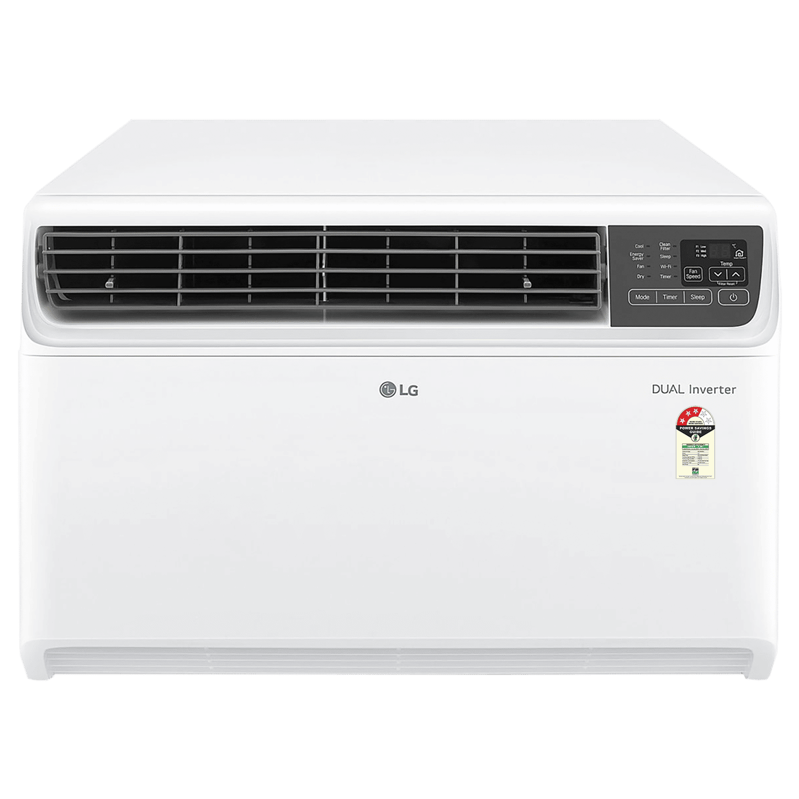 LG 4 in 1 Convertible 1.5 Ton 3 Star Dual Inverter Window AC with Ocean Black Protection (2025 Model, Copper Condenser, 18WWXA.ASLG)